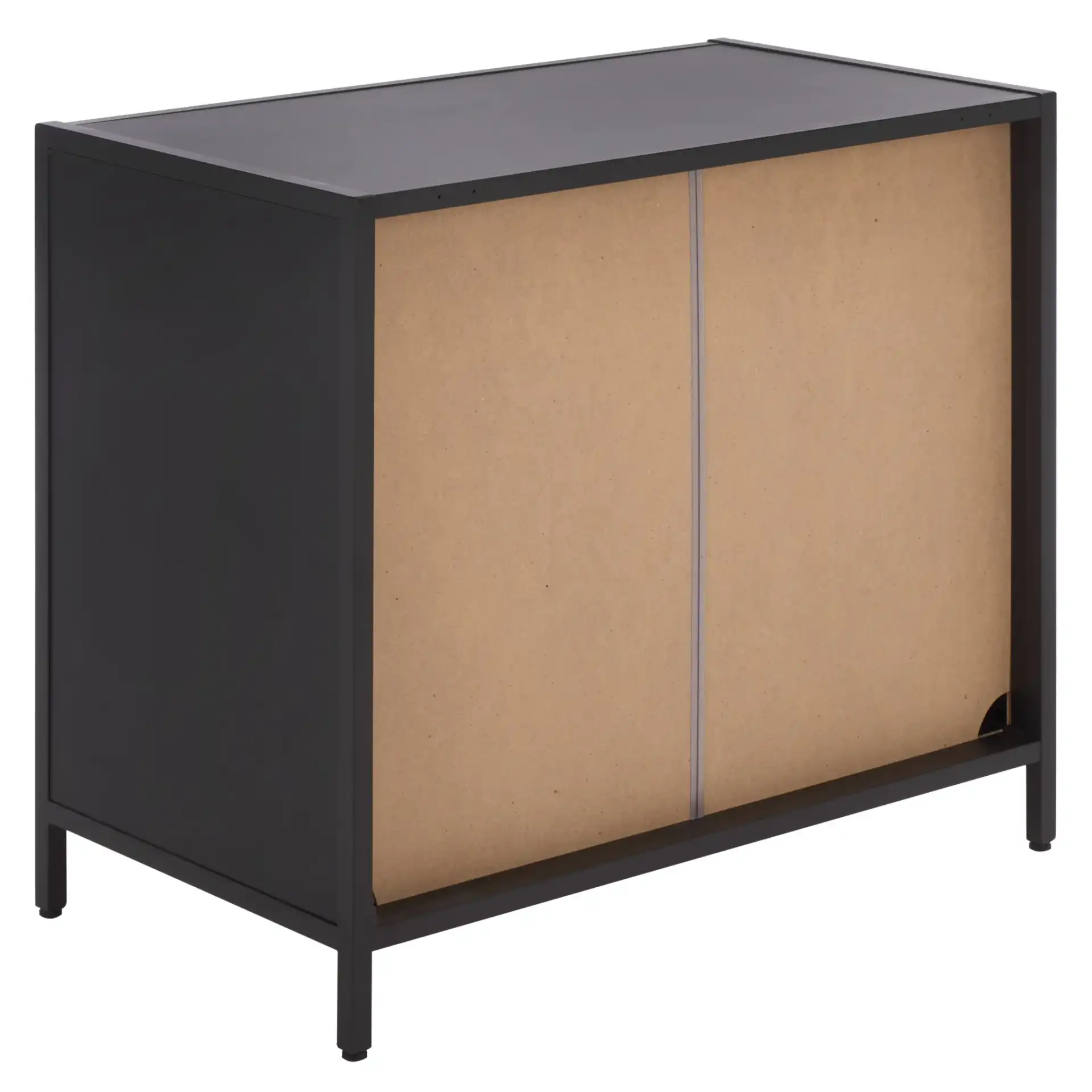 Donahue Sideboard/Media Stand in Black, detail view