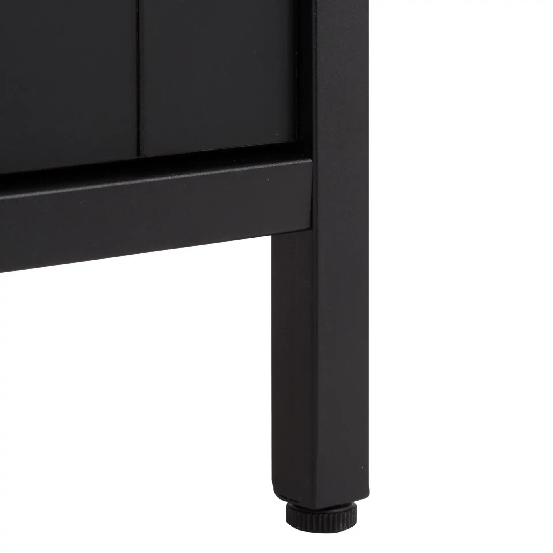 Donahue Sideboard/Media Stand in Black, detail view