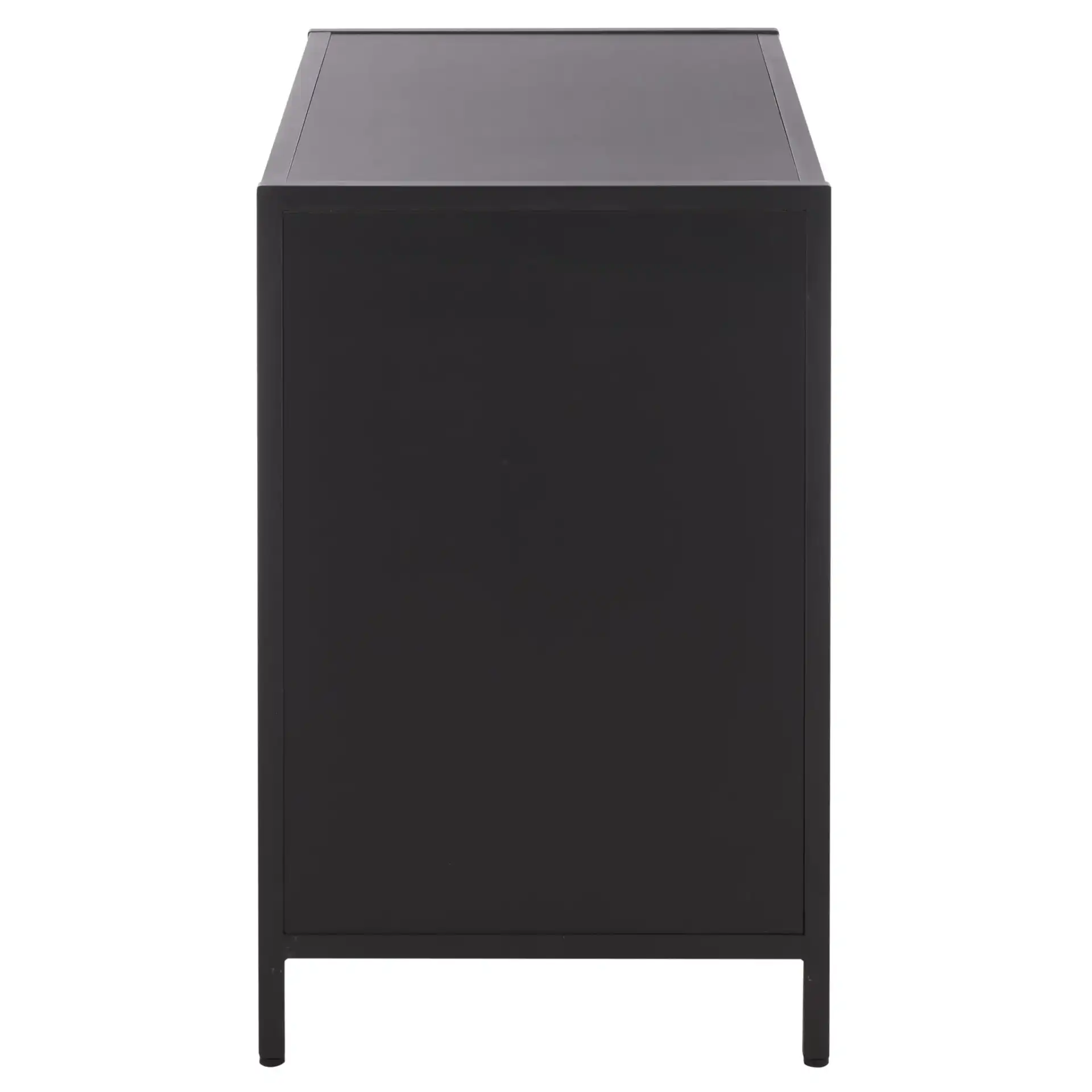 Donahue Sideboard/Media Stand in Black, detail view