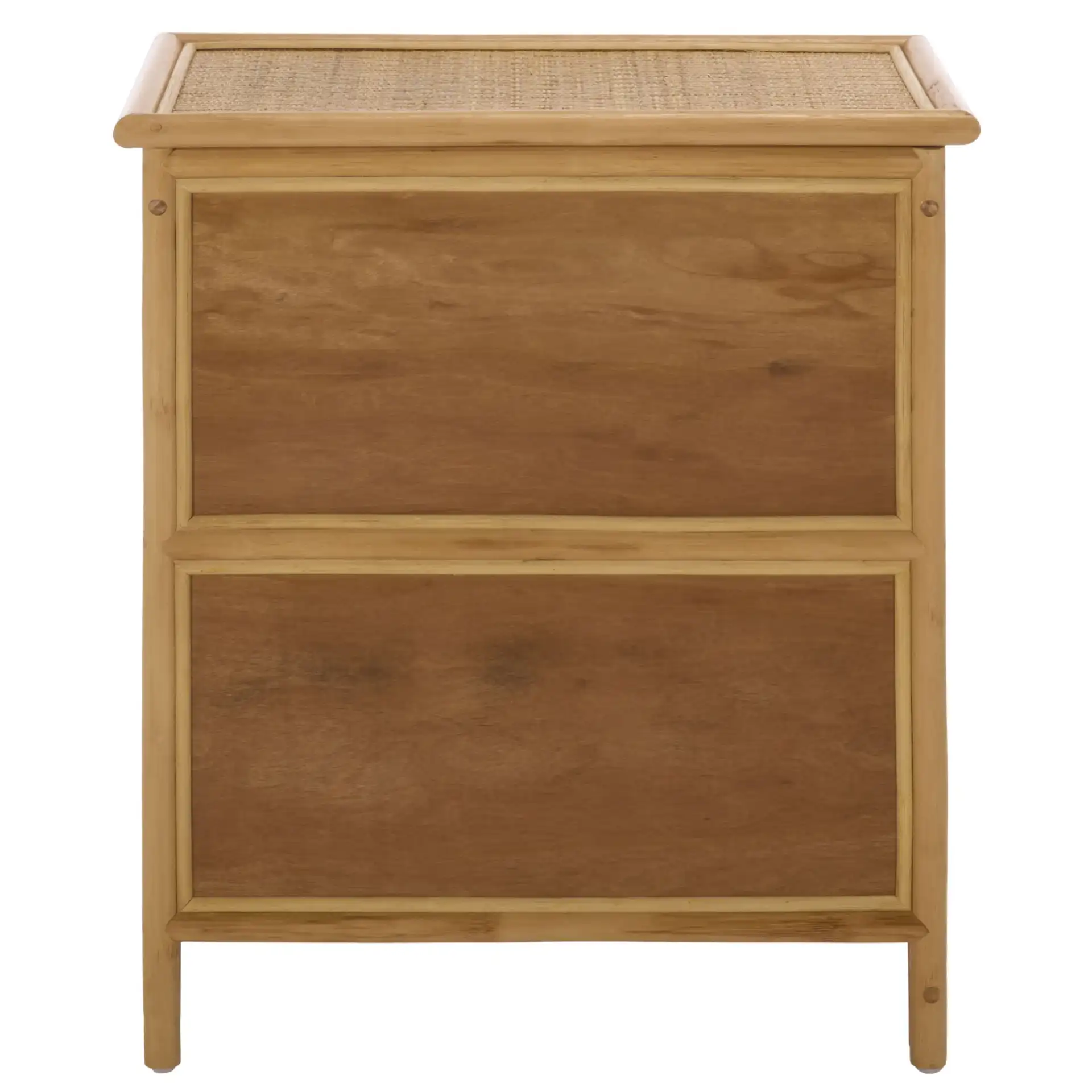 Evelina Rattan 2 Door Sideboard in Natural, detail view
