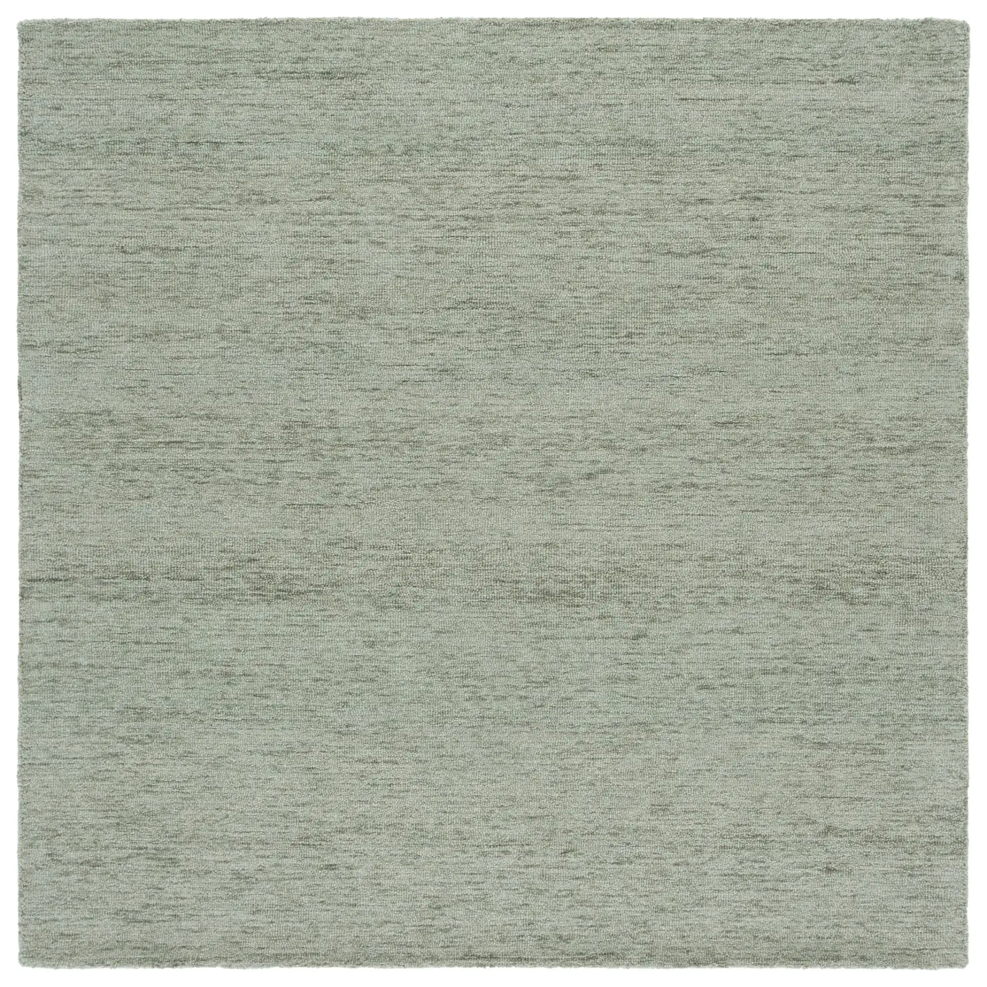 Metro Modern Heathered Hand-Tufted Wool Rug in Green