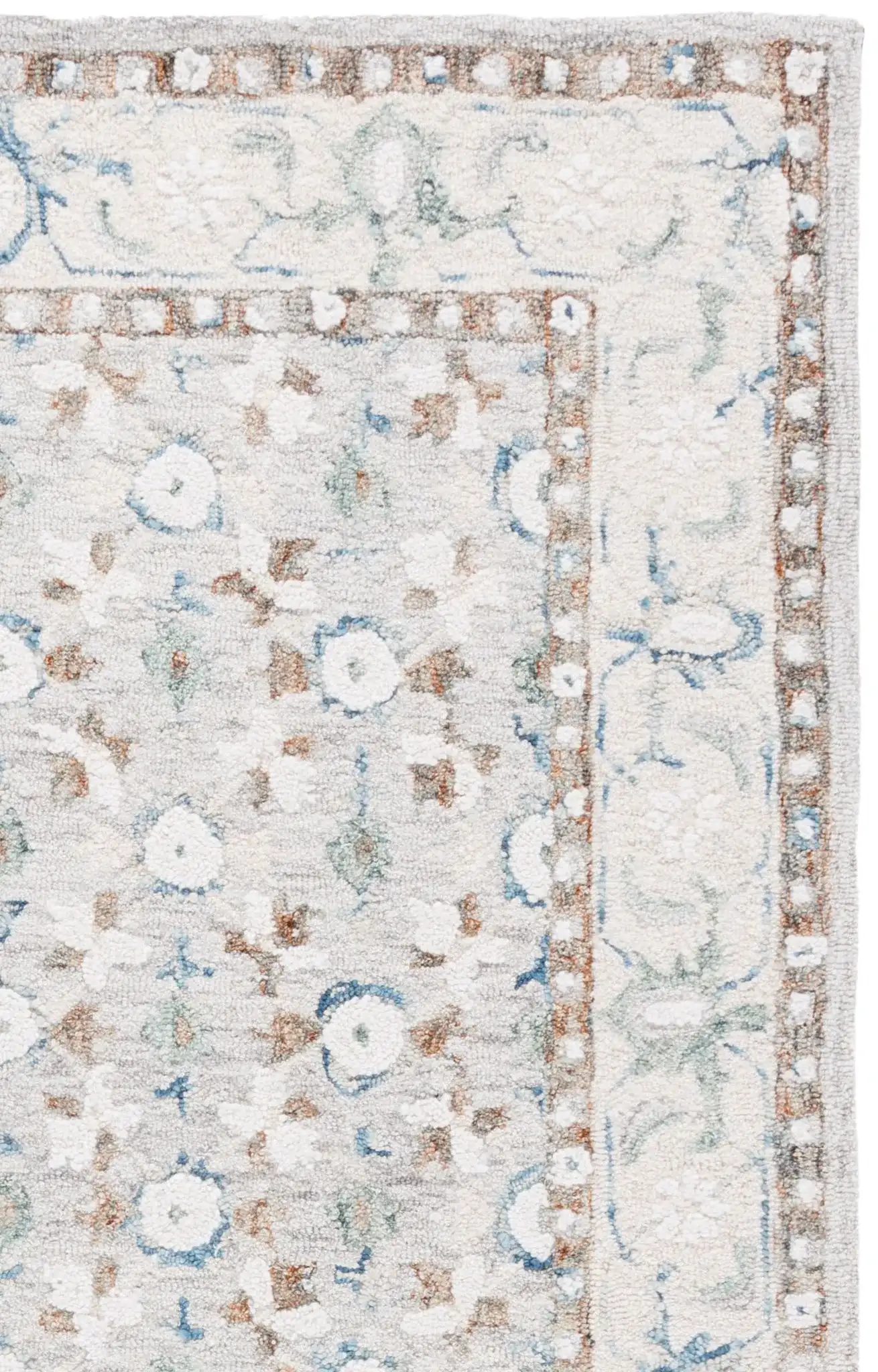Ivory / Blue