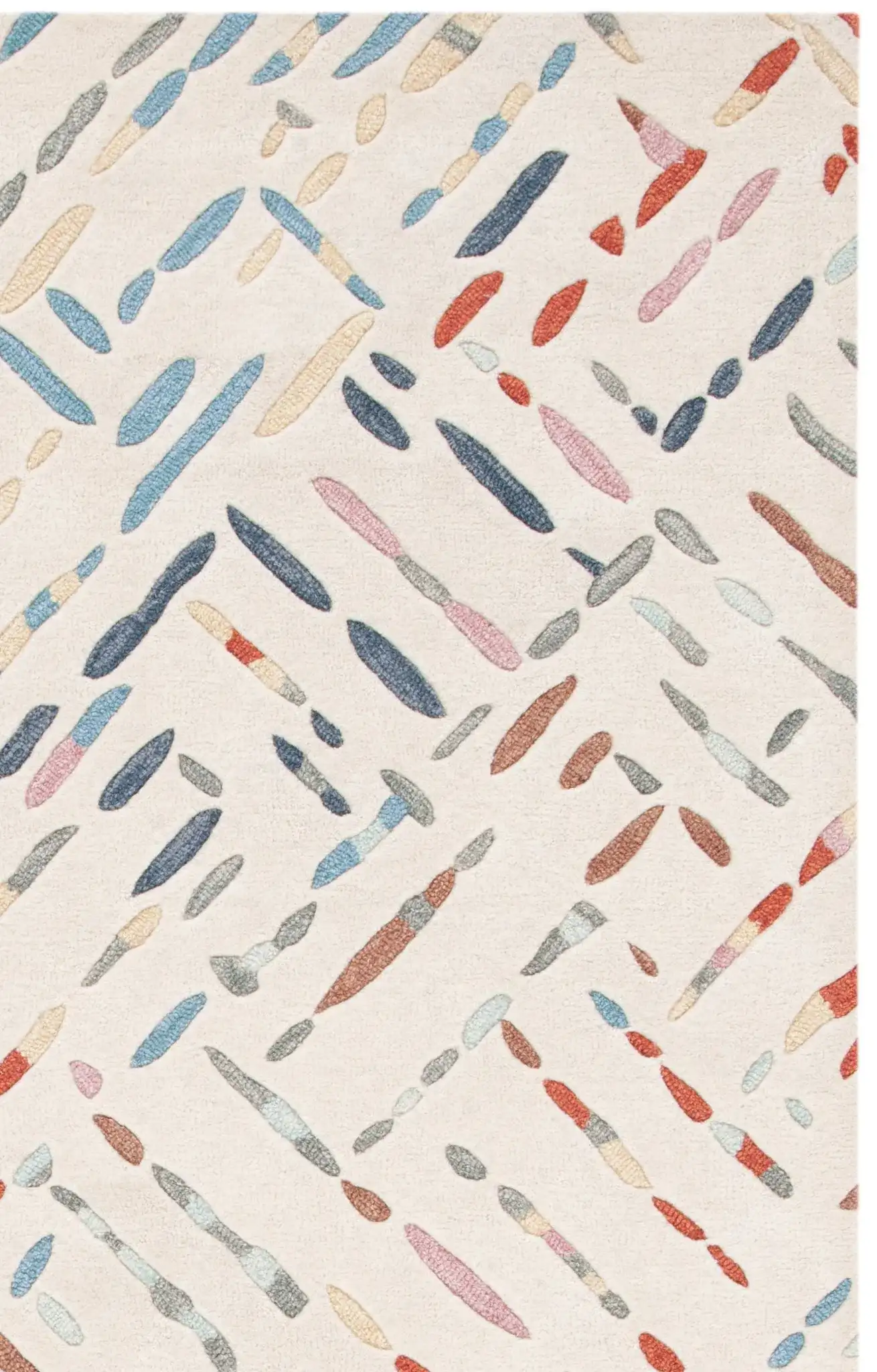 Ivory / Blue