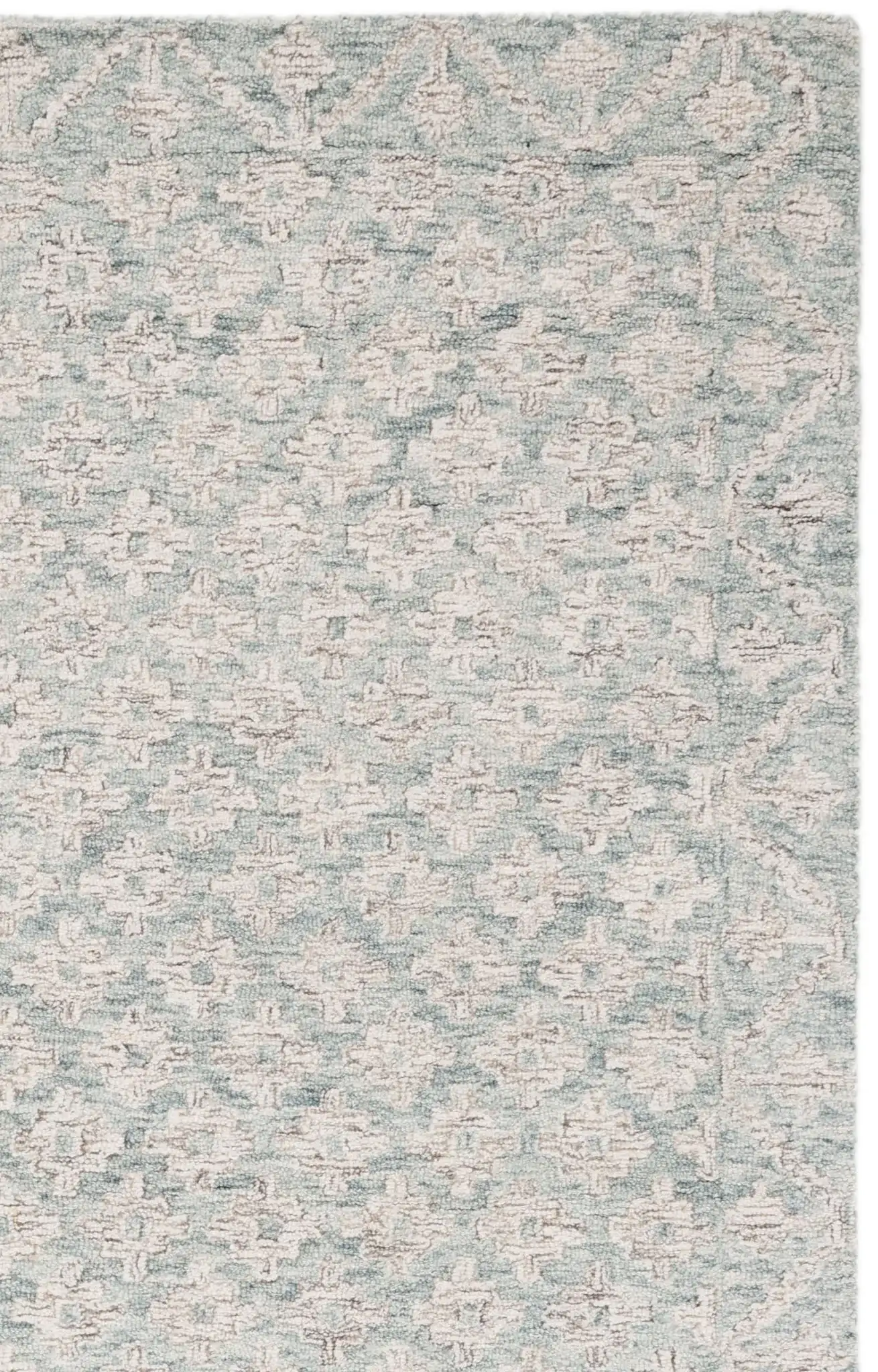 Ivory / Light Blue