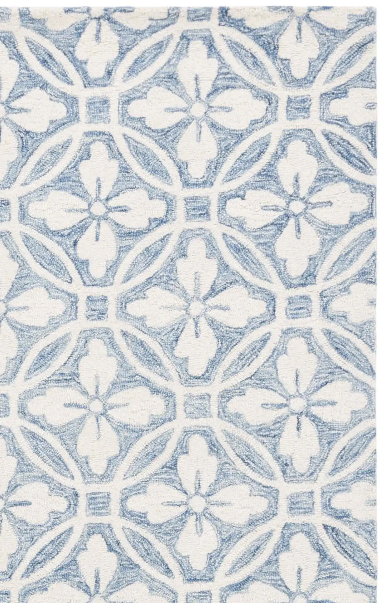 Ivory / Blue