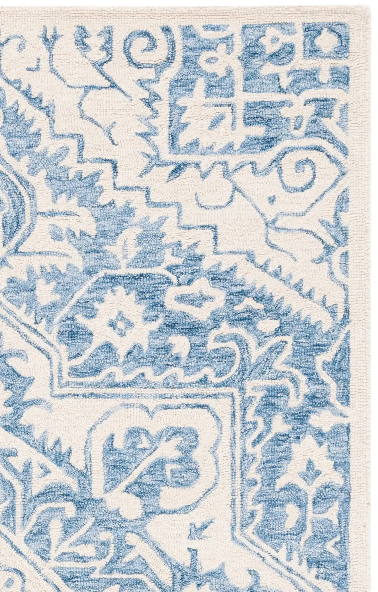 Blue / Ivory