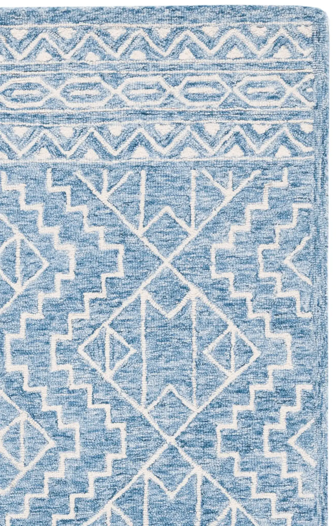 Blue / Ivory
