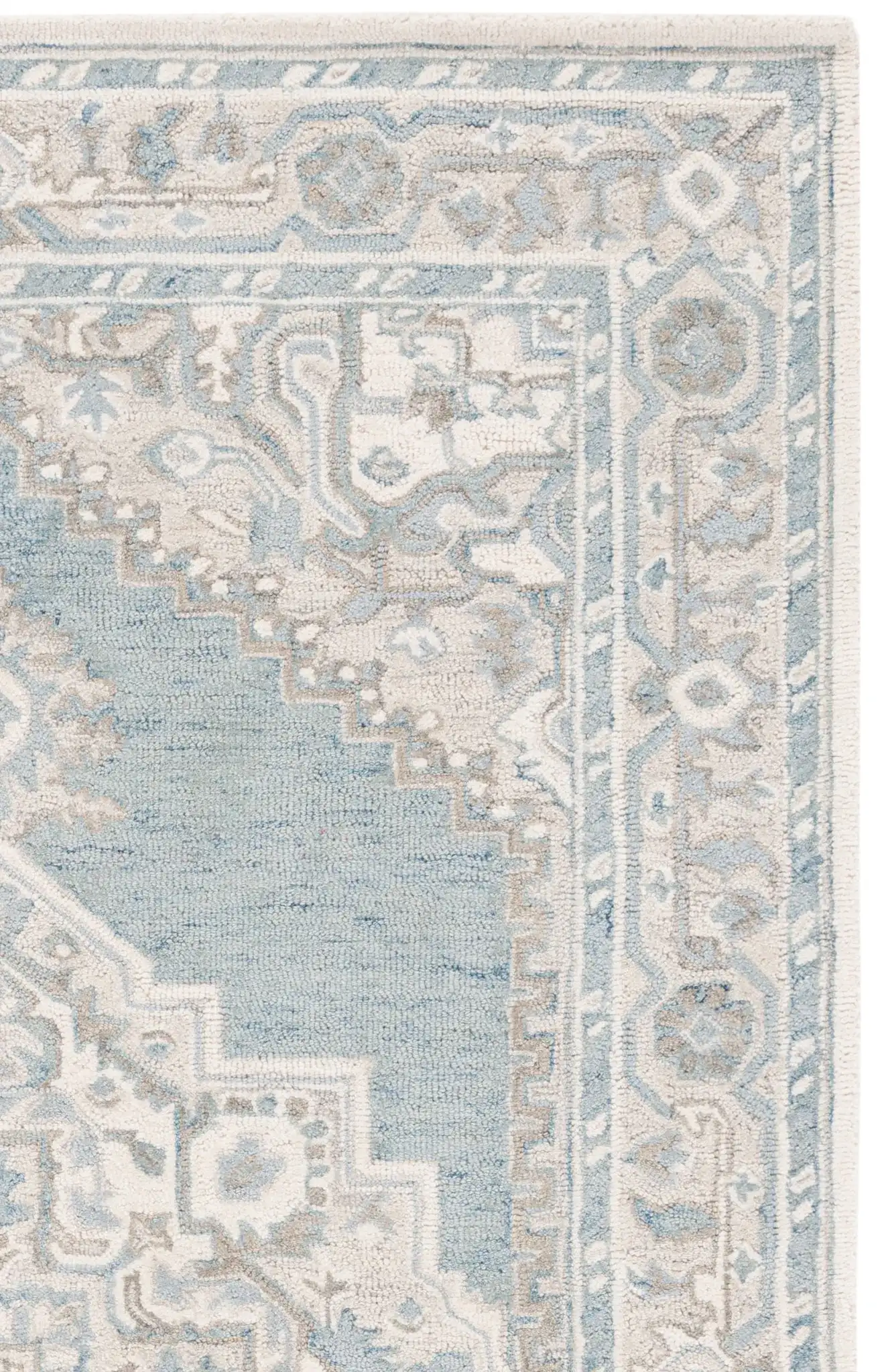 Light Blue / Ivory