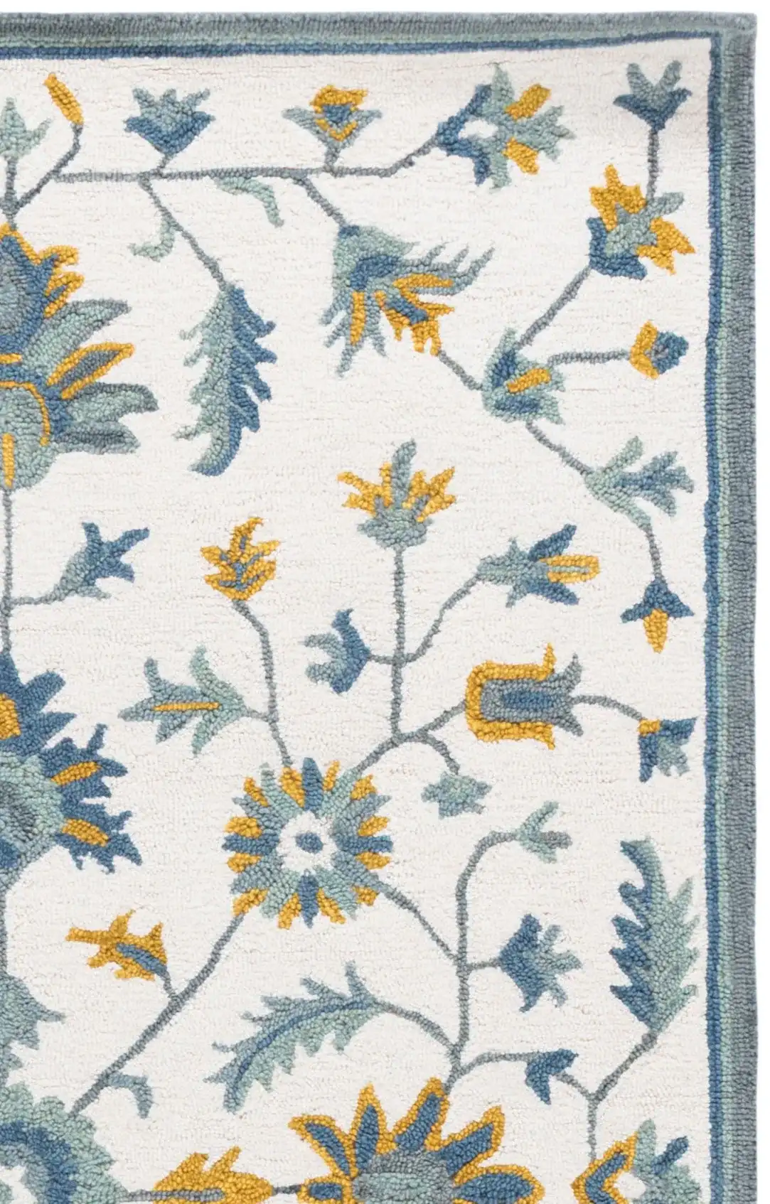 Ivory / Blue
