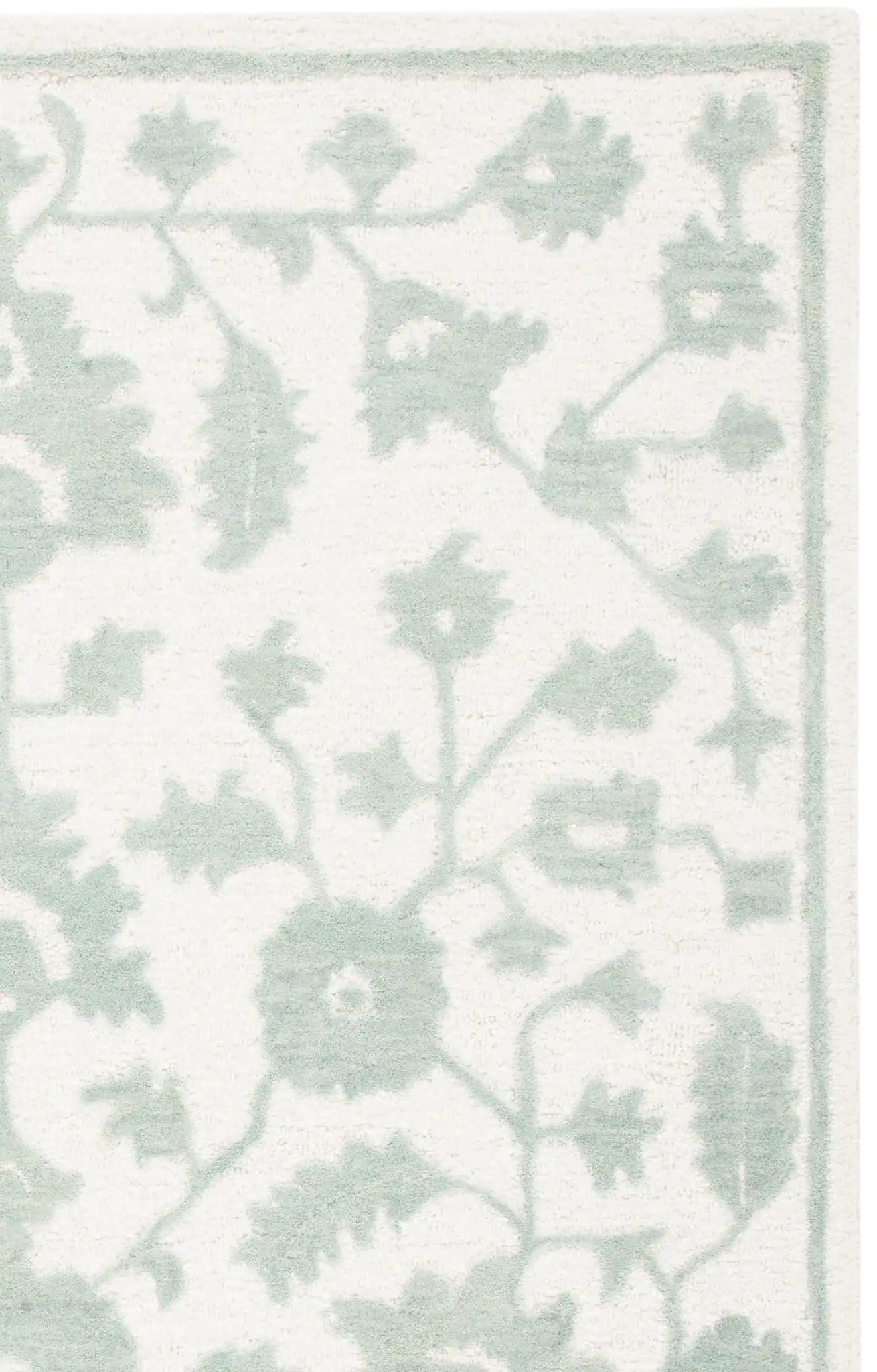 Ivory / Light Green