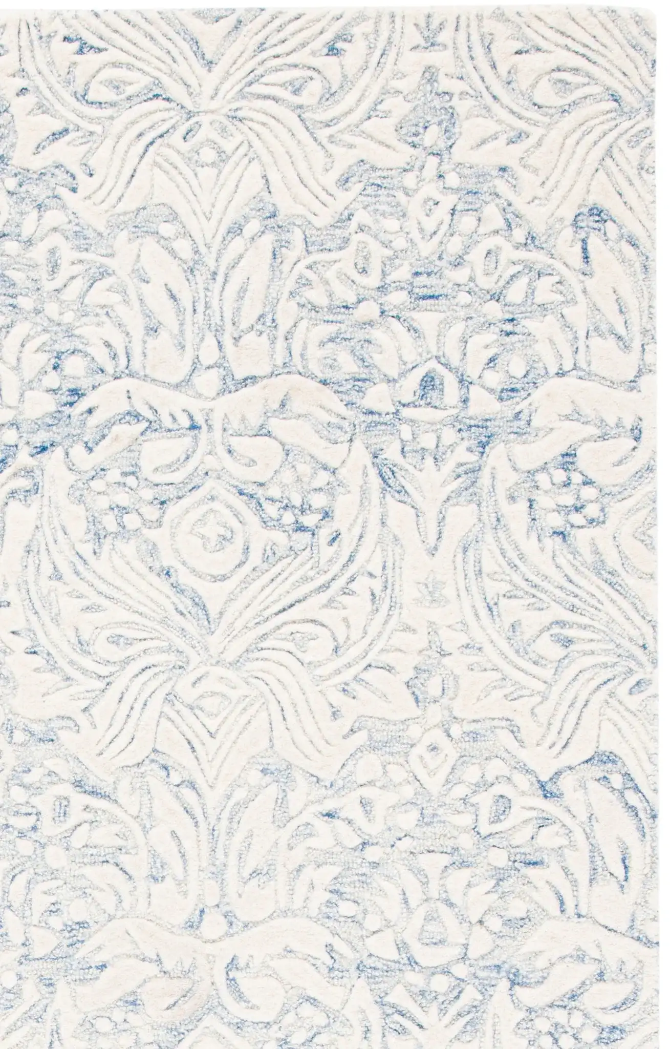 Blue / Ivory