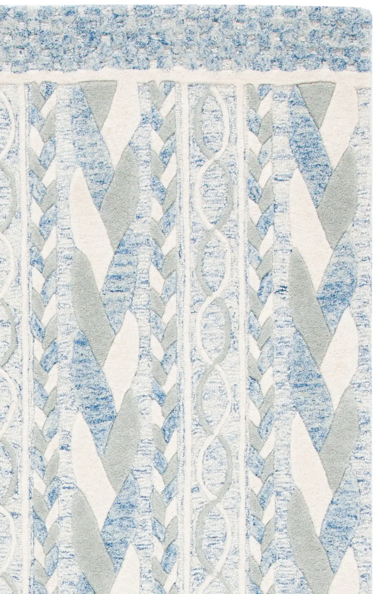 Blue / Ivory