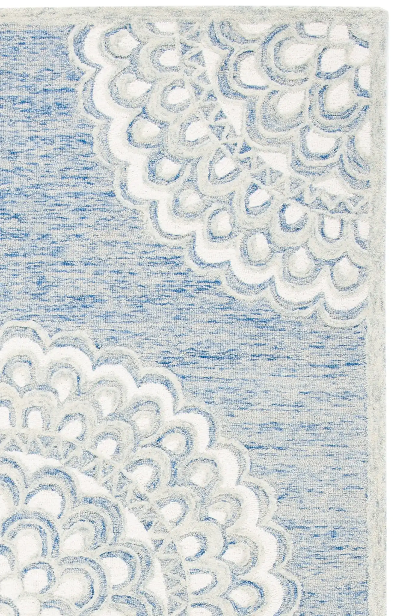Blue / Ivory