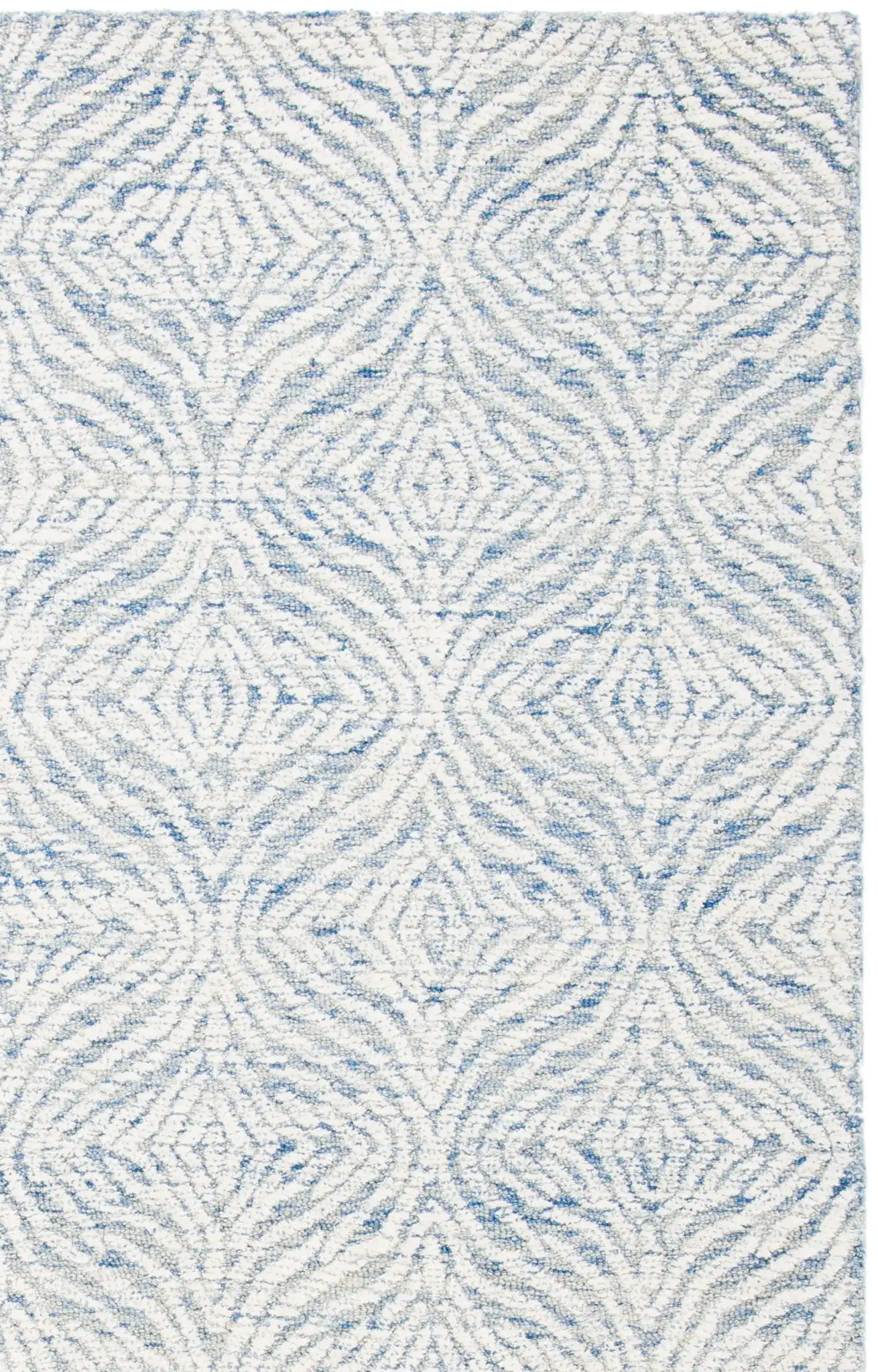 Blue / Ivory