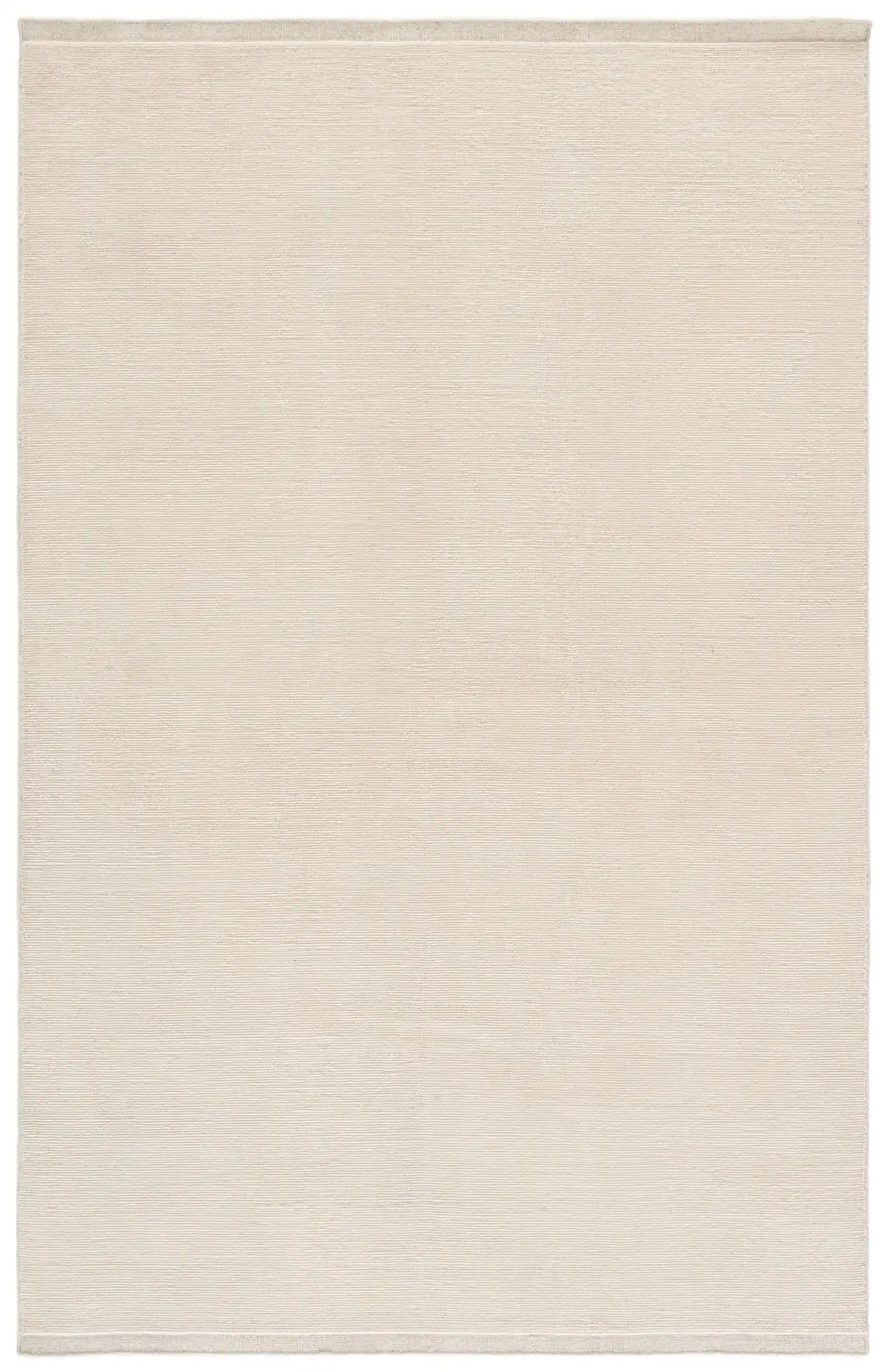 Mayfair Solid Hand-Loomed Wool Rug in Ivory