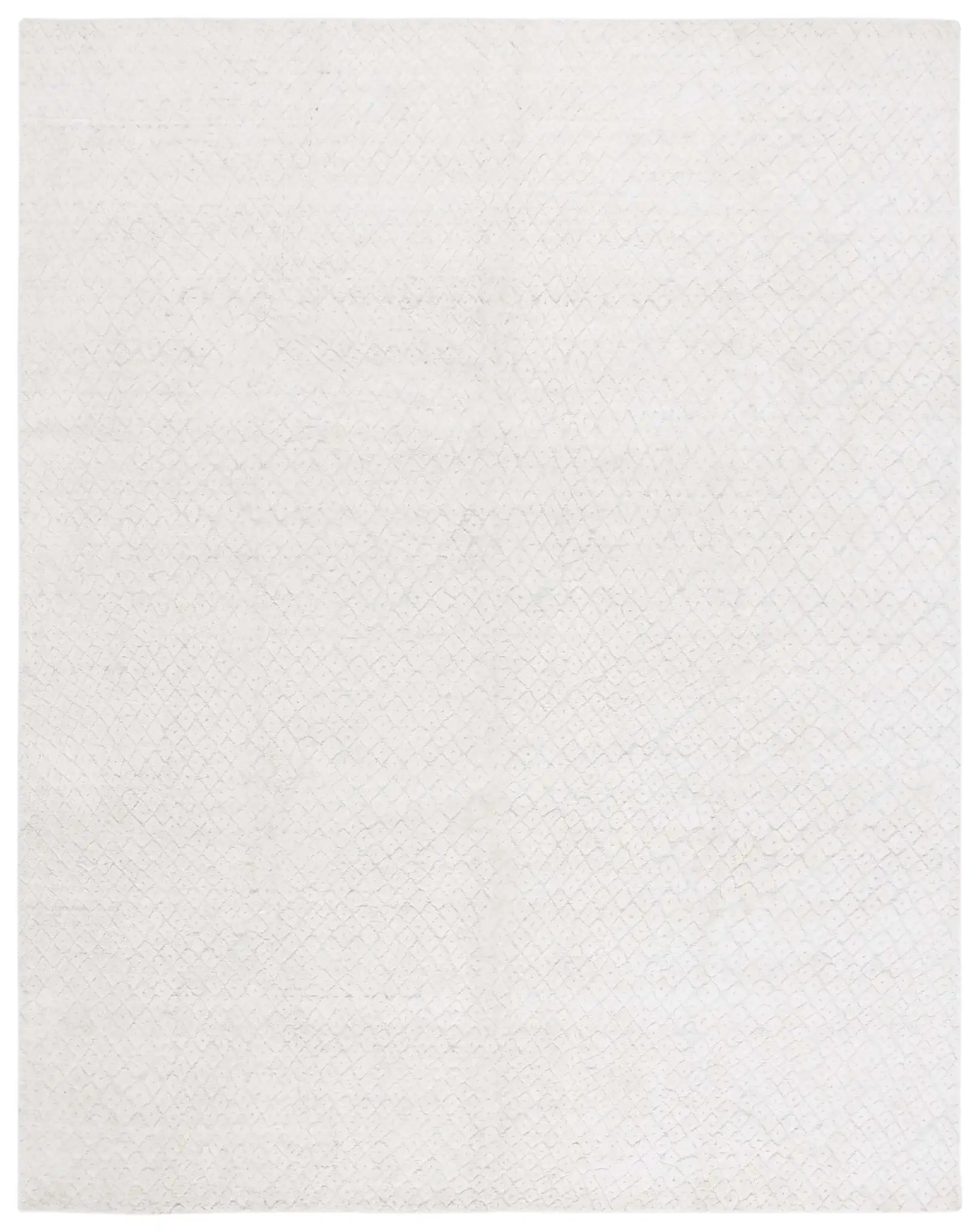 Mirage Micro-Diamond Hand-Loomed Rug in Ivory