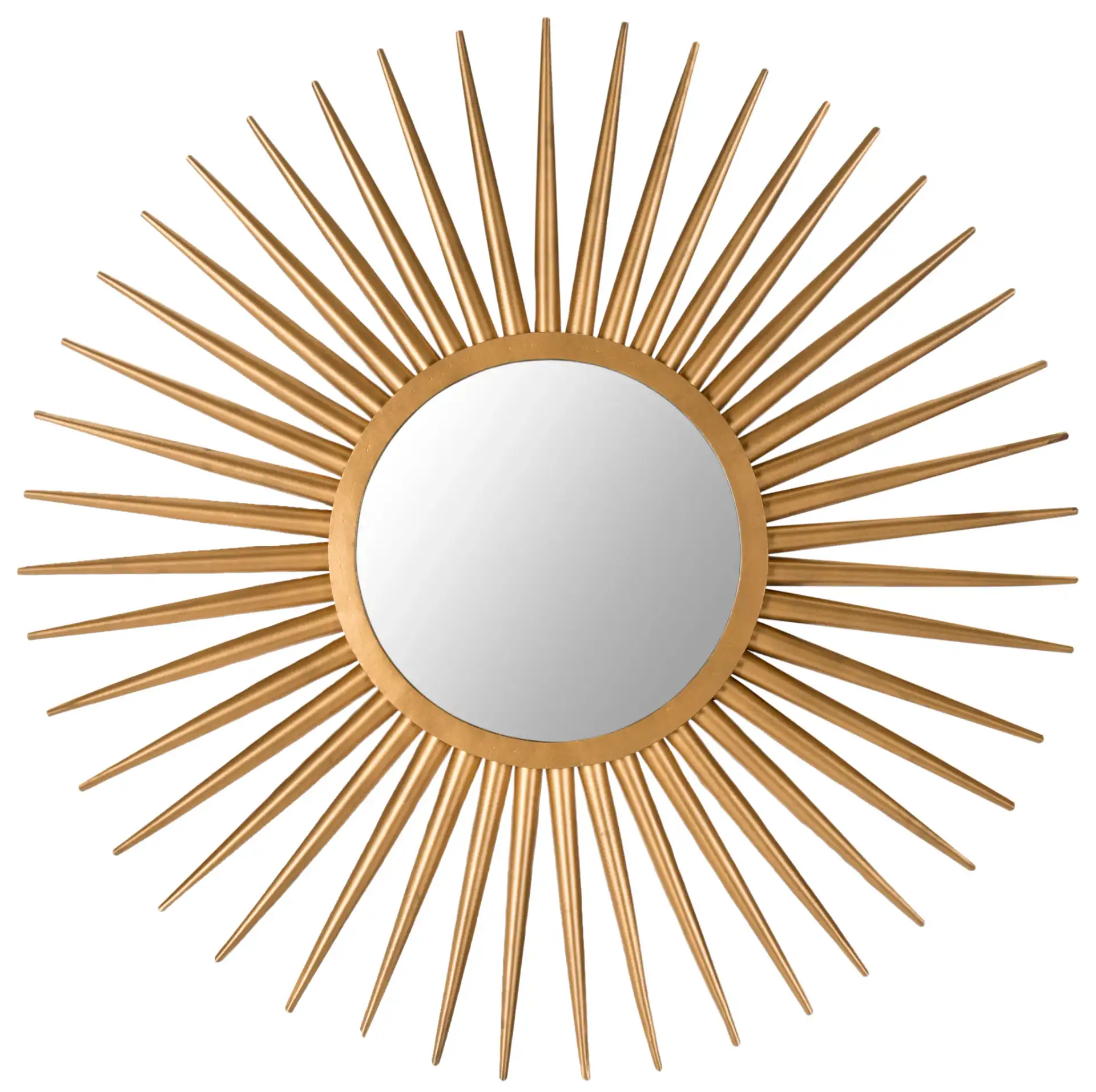 Sunburst Mirror in Gold