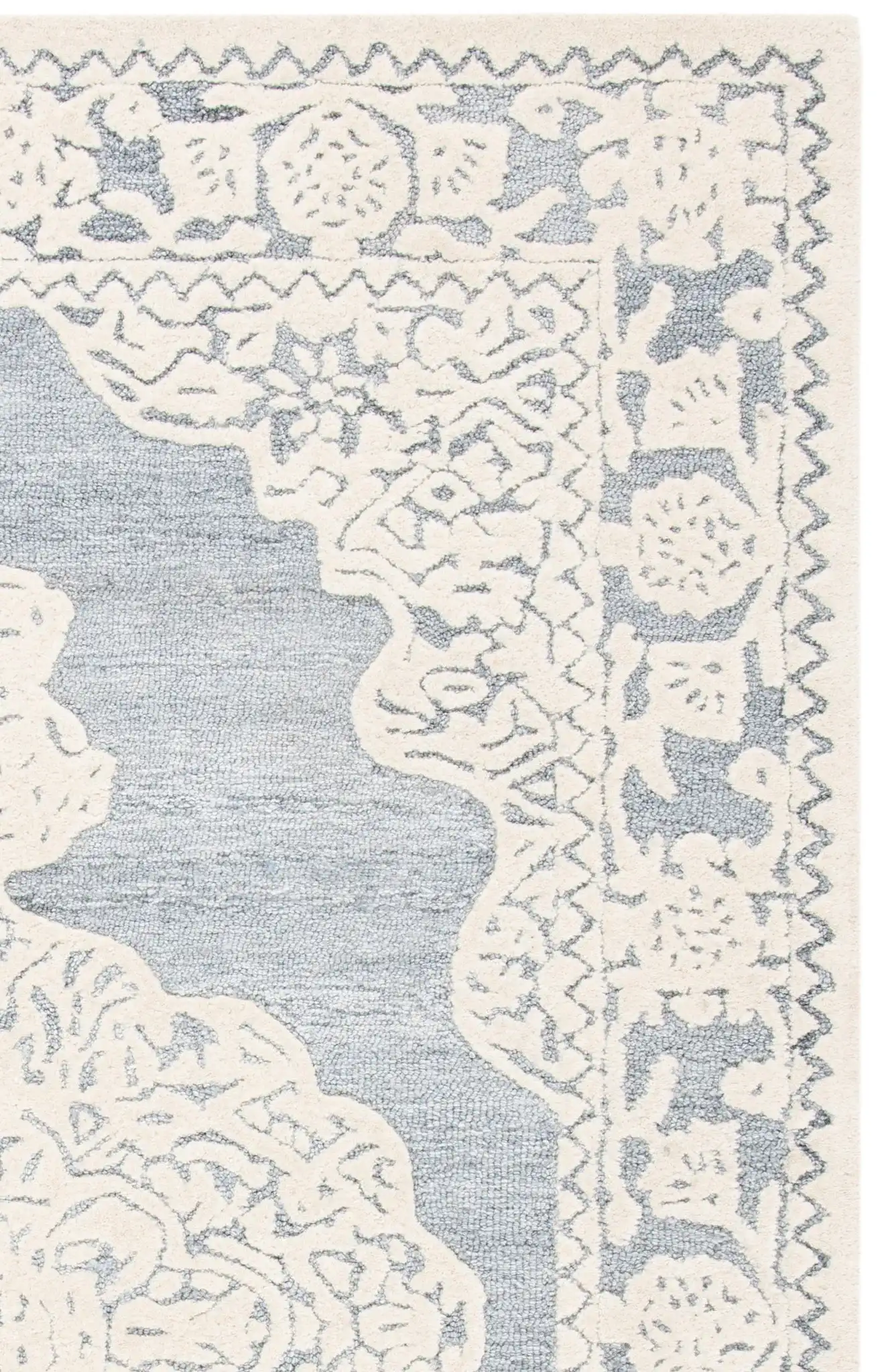 Light Blue / Ivory