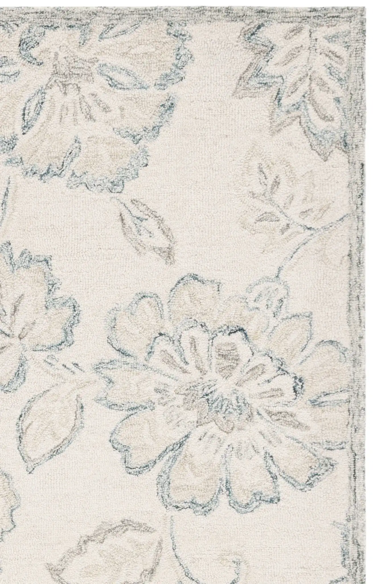 Ivory / Blue