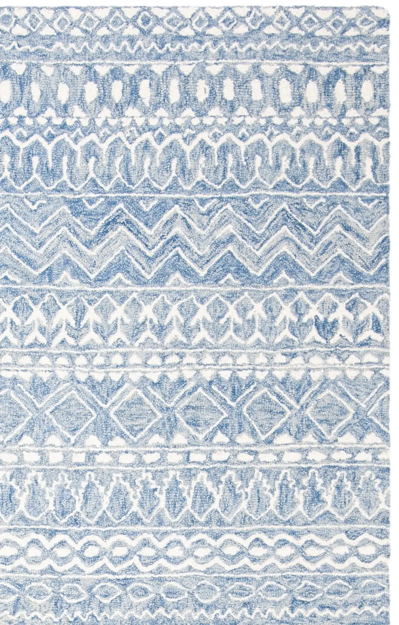 Blue / Ivory