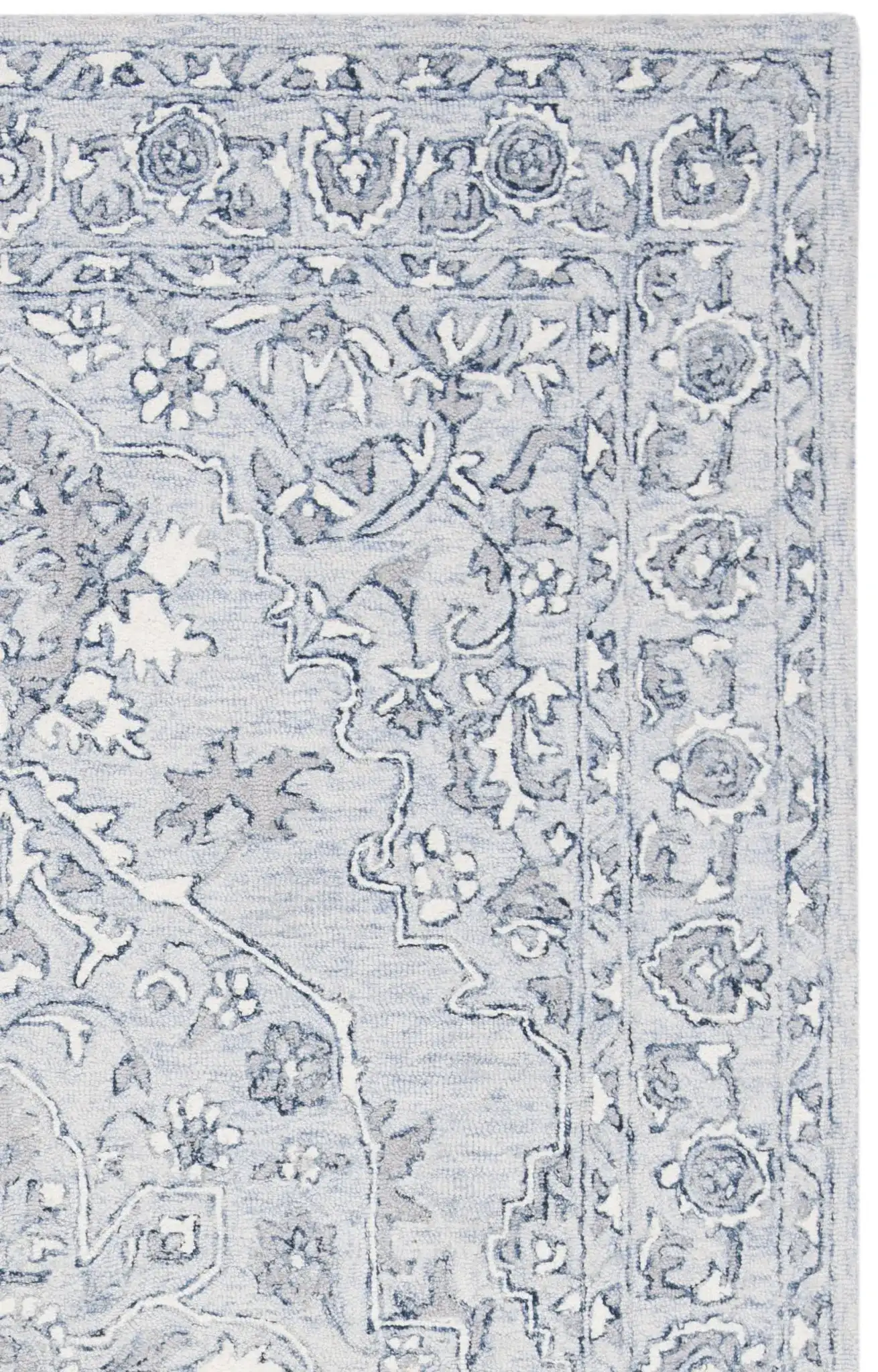 Light Blue / Ivory