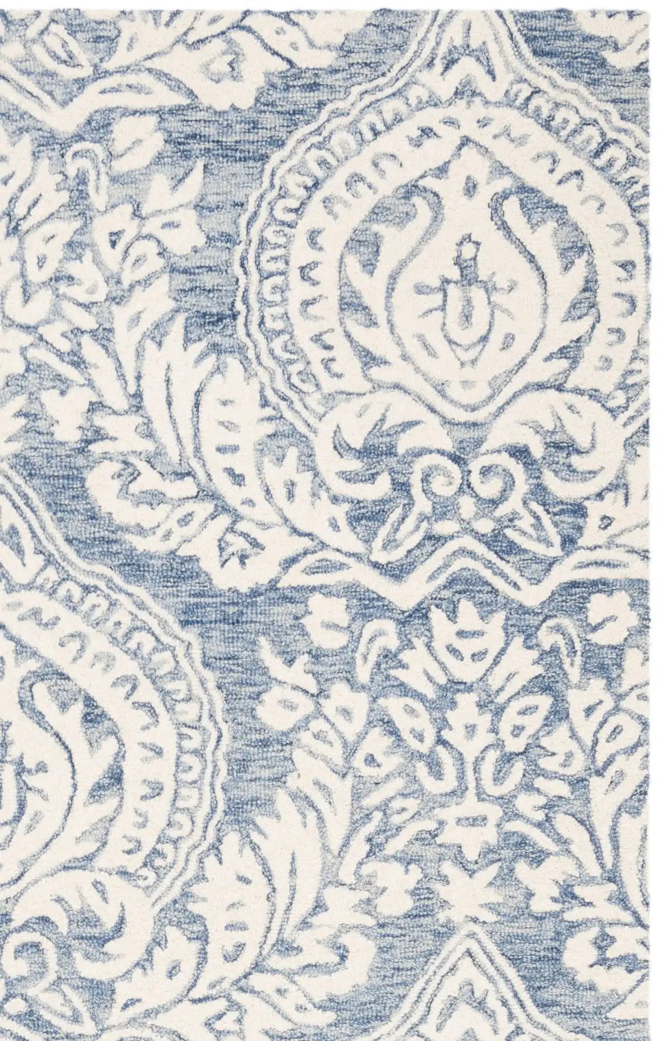 Blue / Ivory