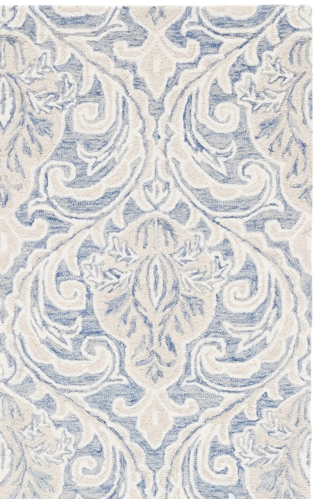 Blue / Ivory