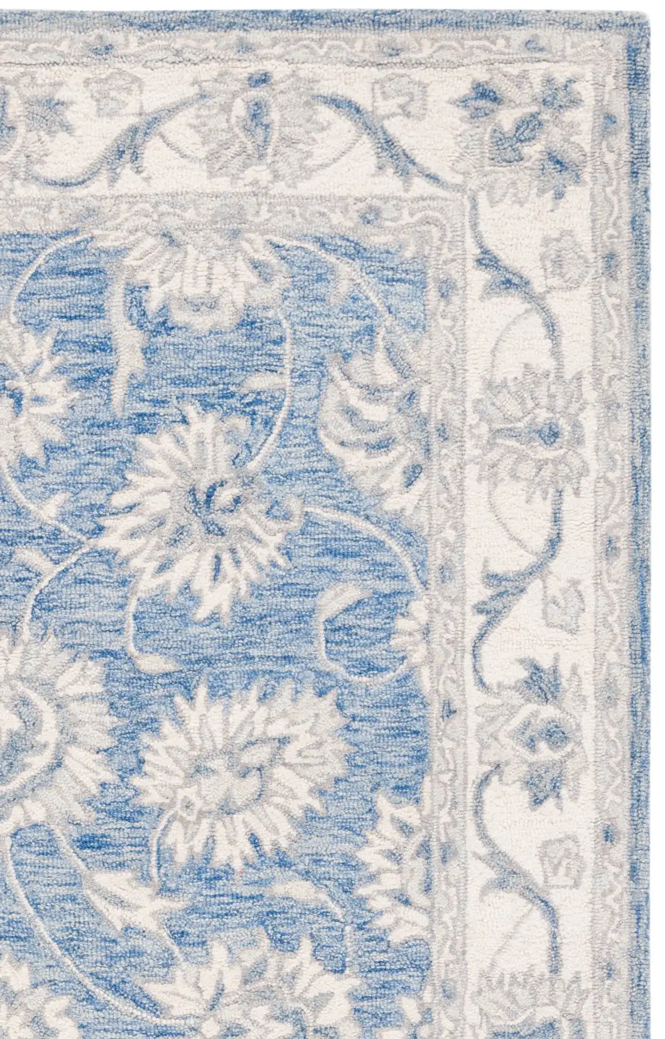 Blue / Ivory