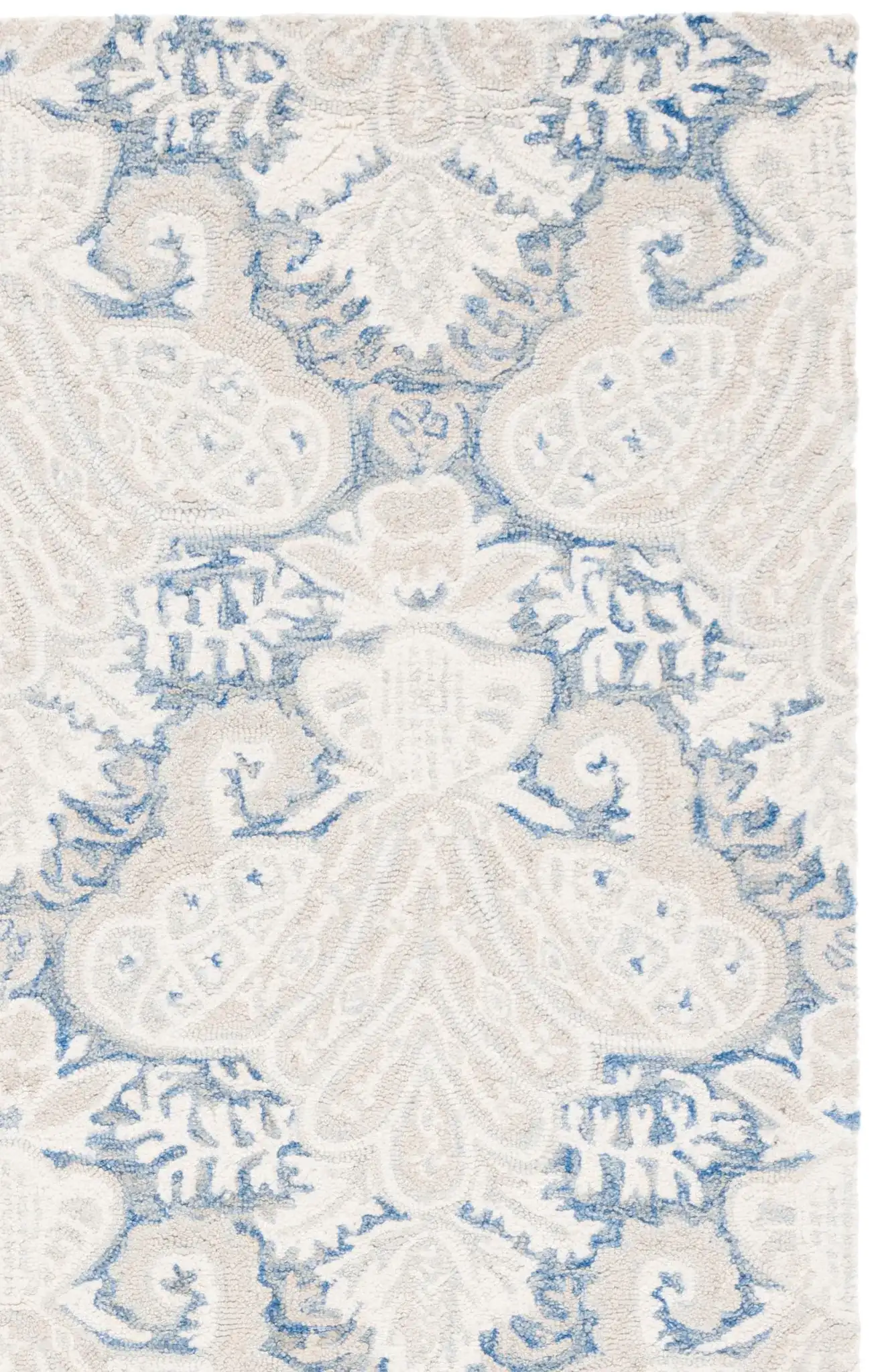Blue / Ivory