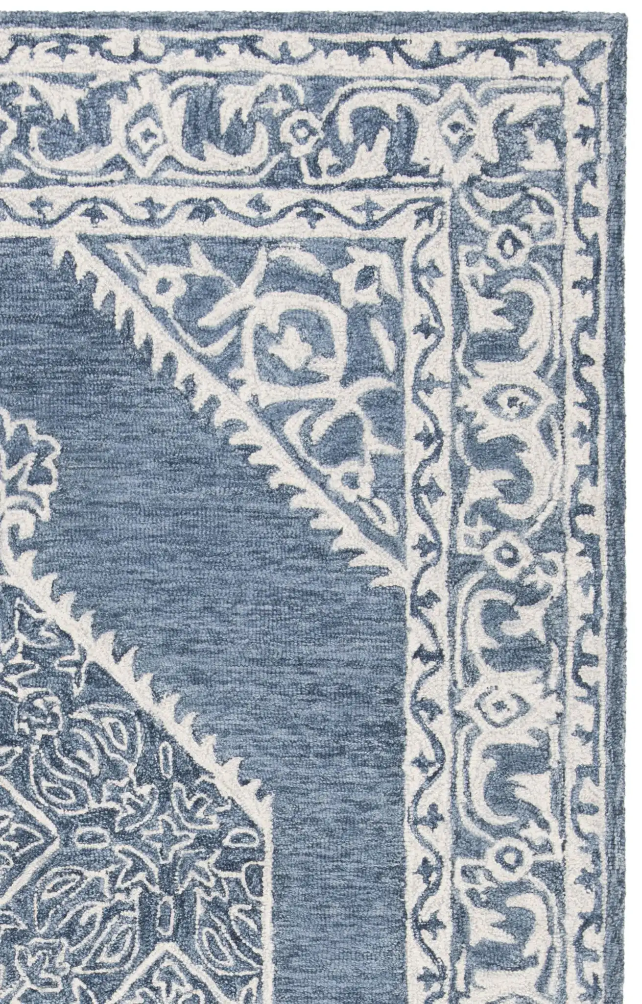 Blue / Ivory