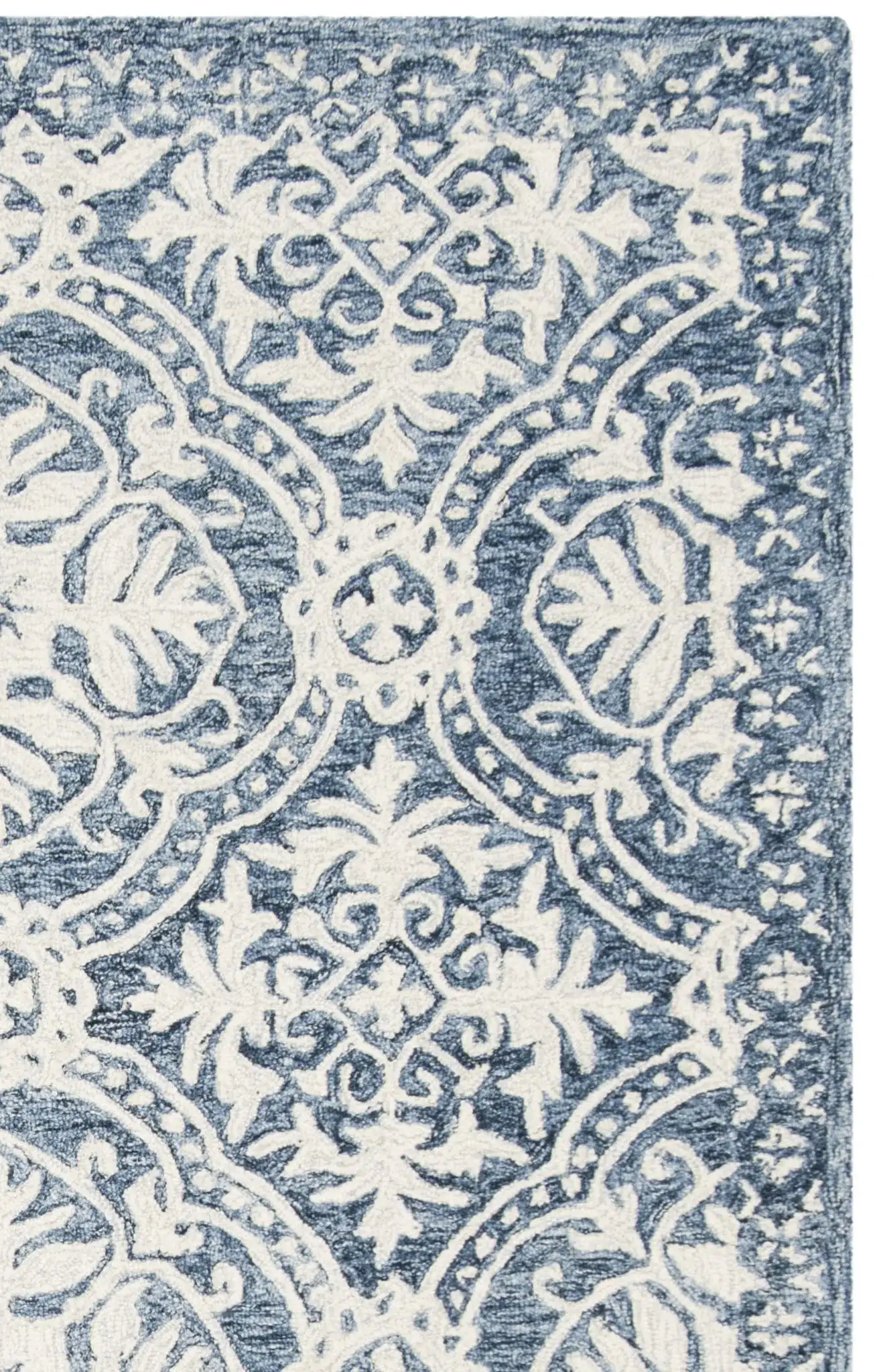 Blue / Ivory