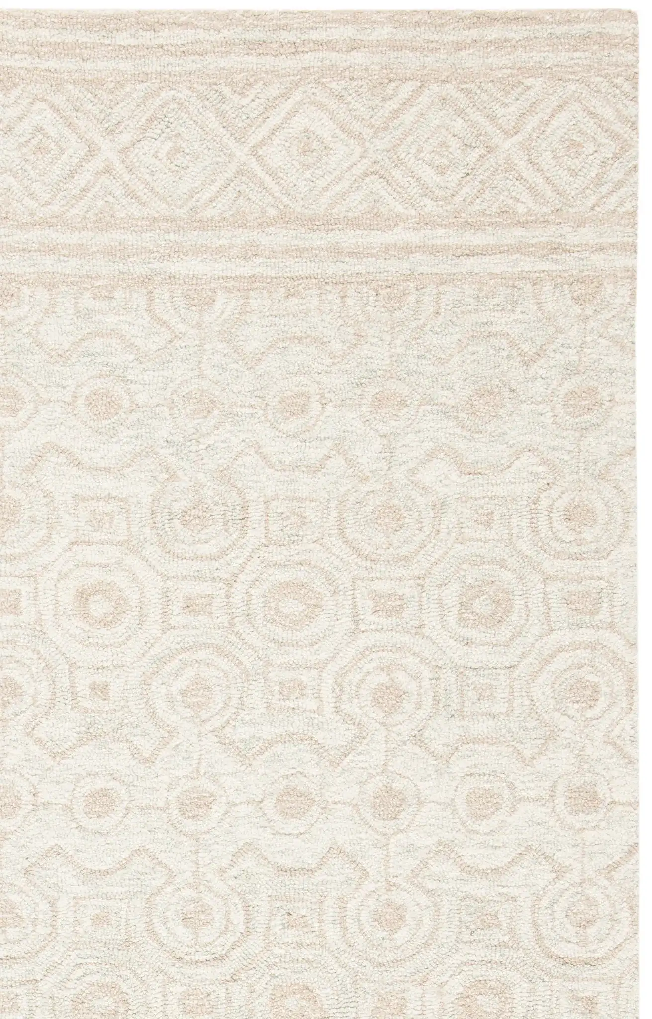 Ivory / Light Green