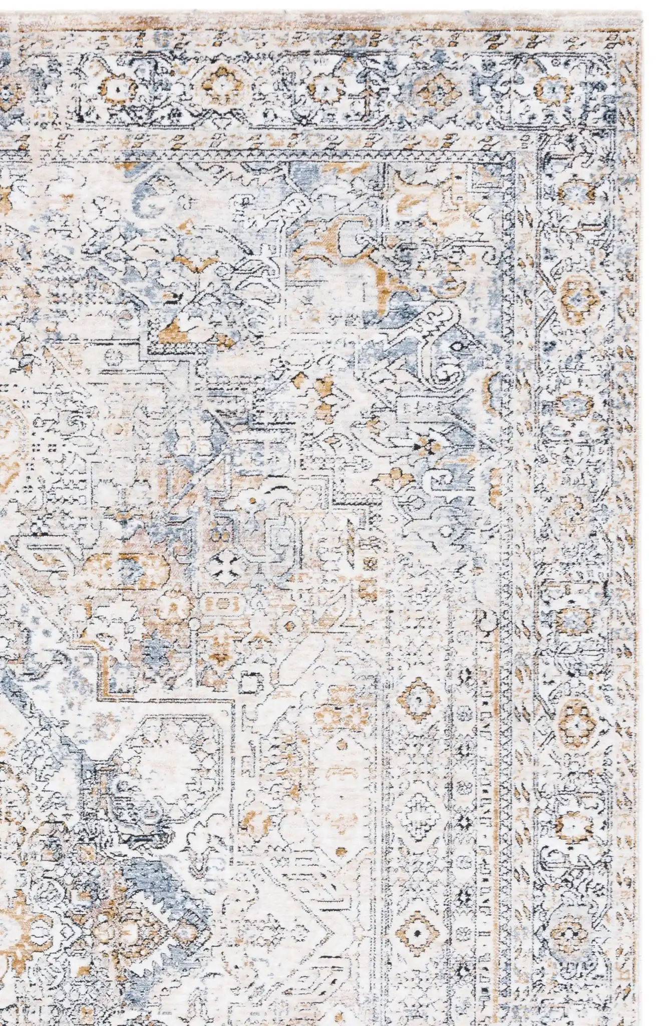 Ivory / Blue