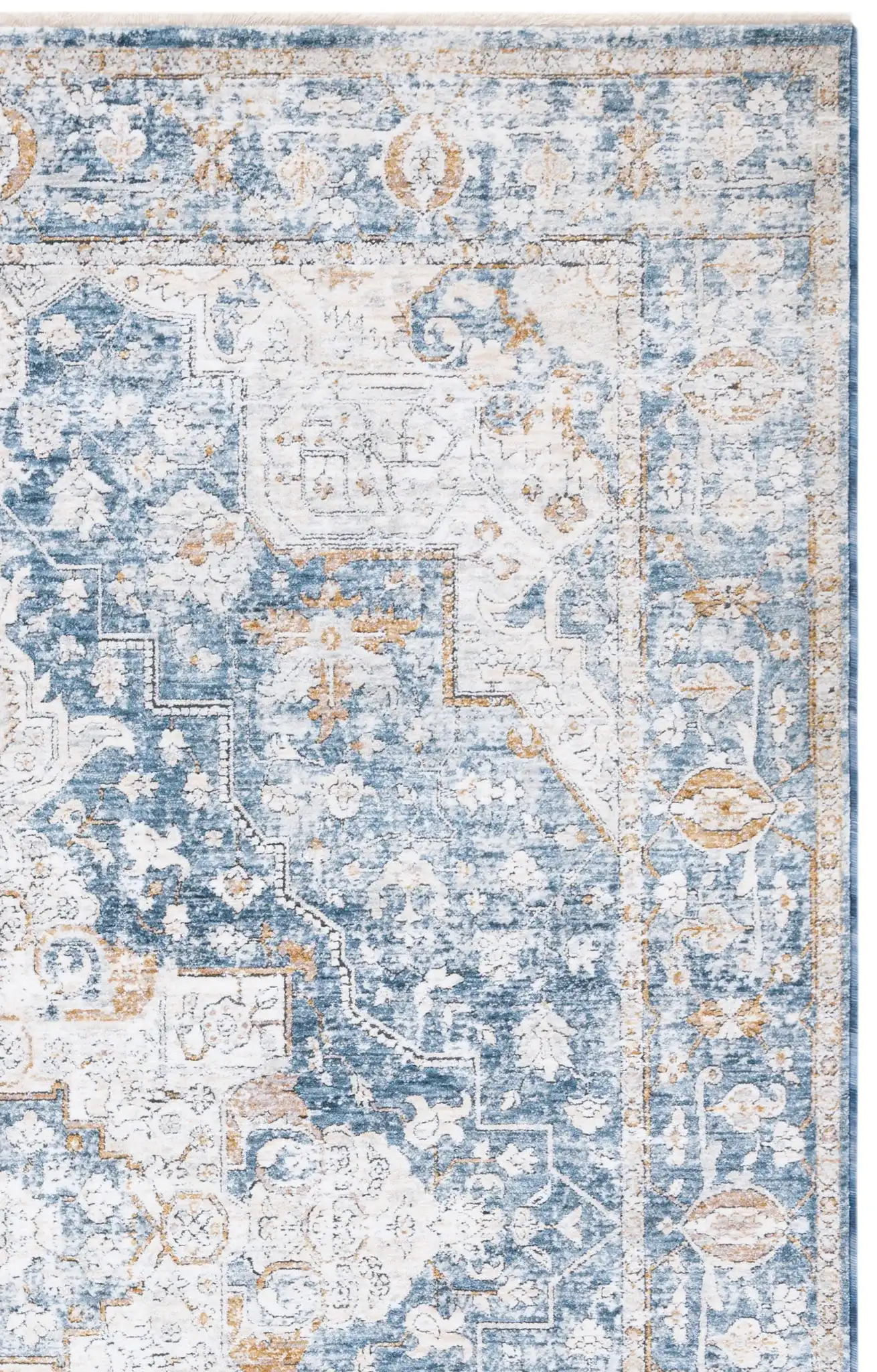 Ivory / Blue