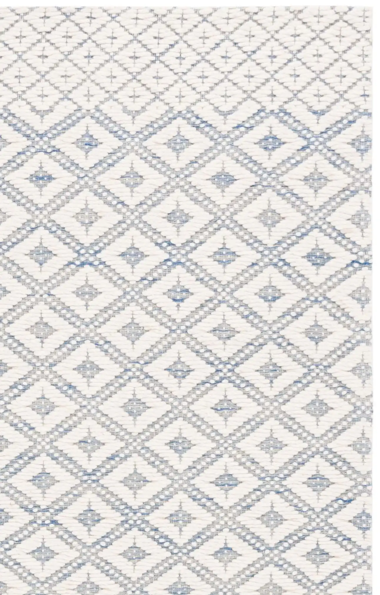 Blue / Ivory