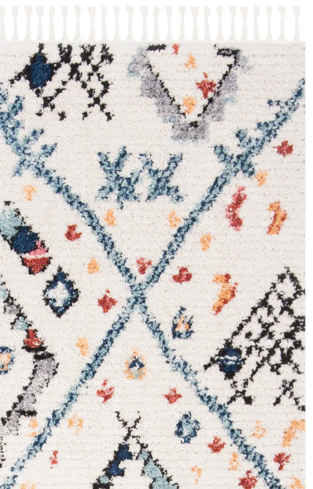 Morocco Diamond Lattice Rug