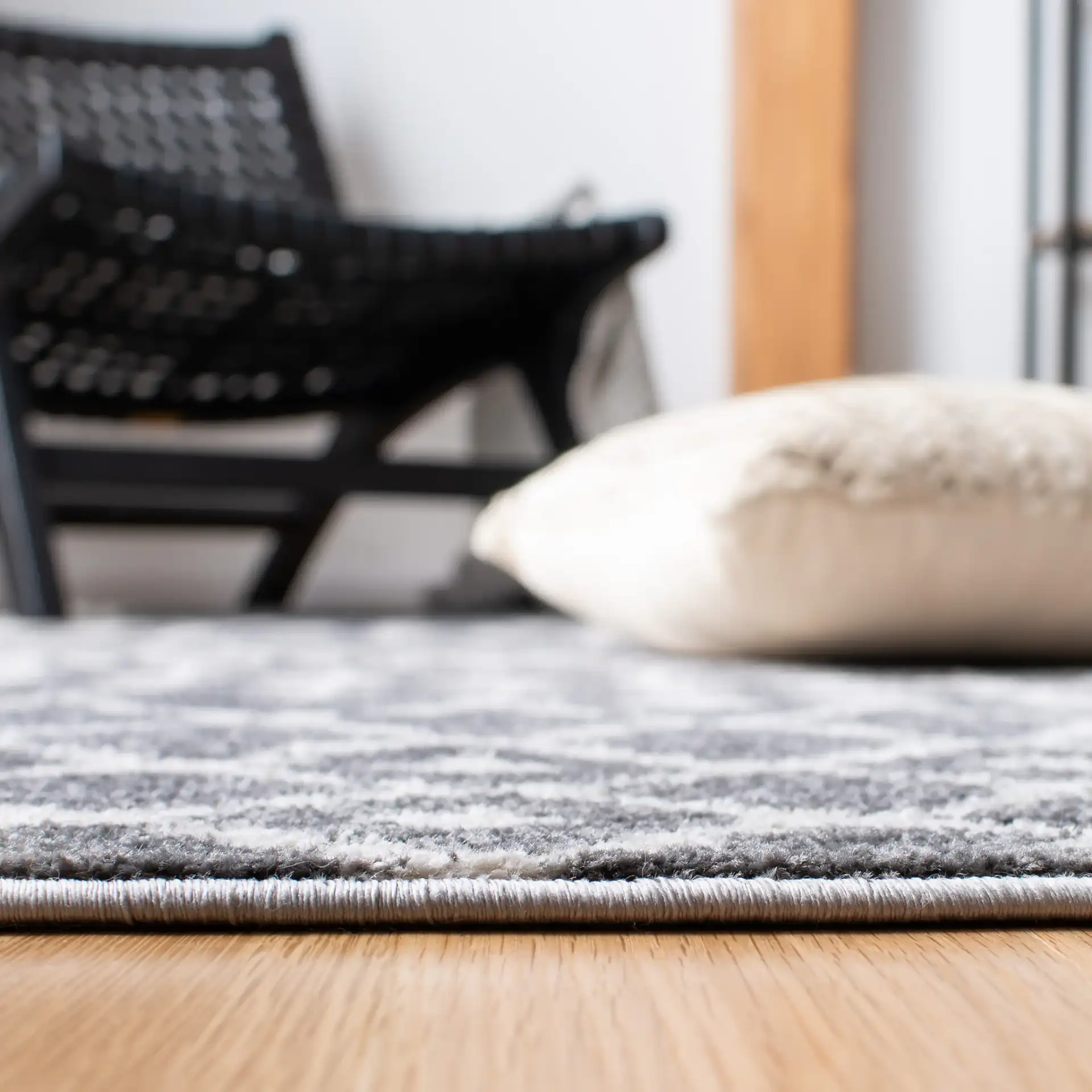 Mercer Moroccan Diamond Trellis Rug in Mercer Moroccan Diamond Trellis Rug in a styled room