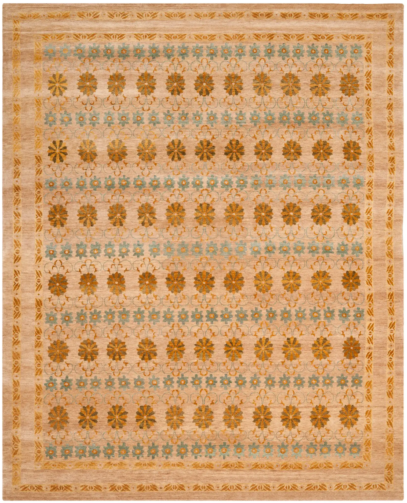 Gold / Light Blue