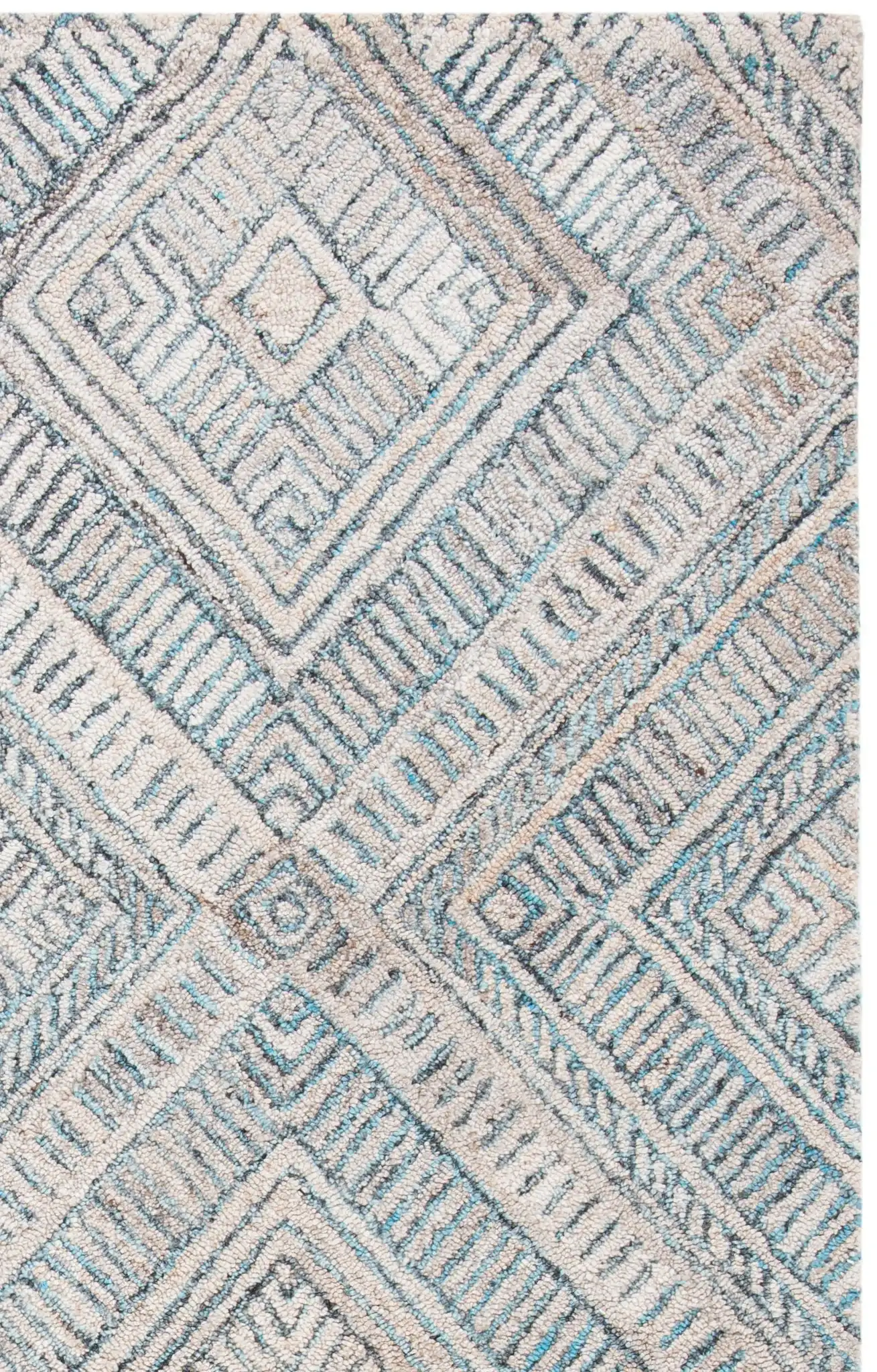 Turquoise / Beige