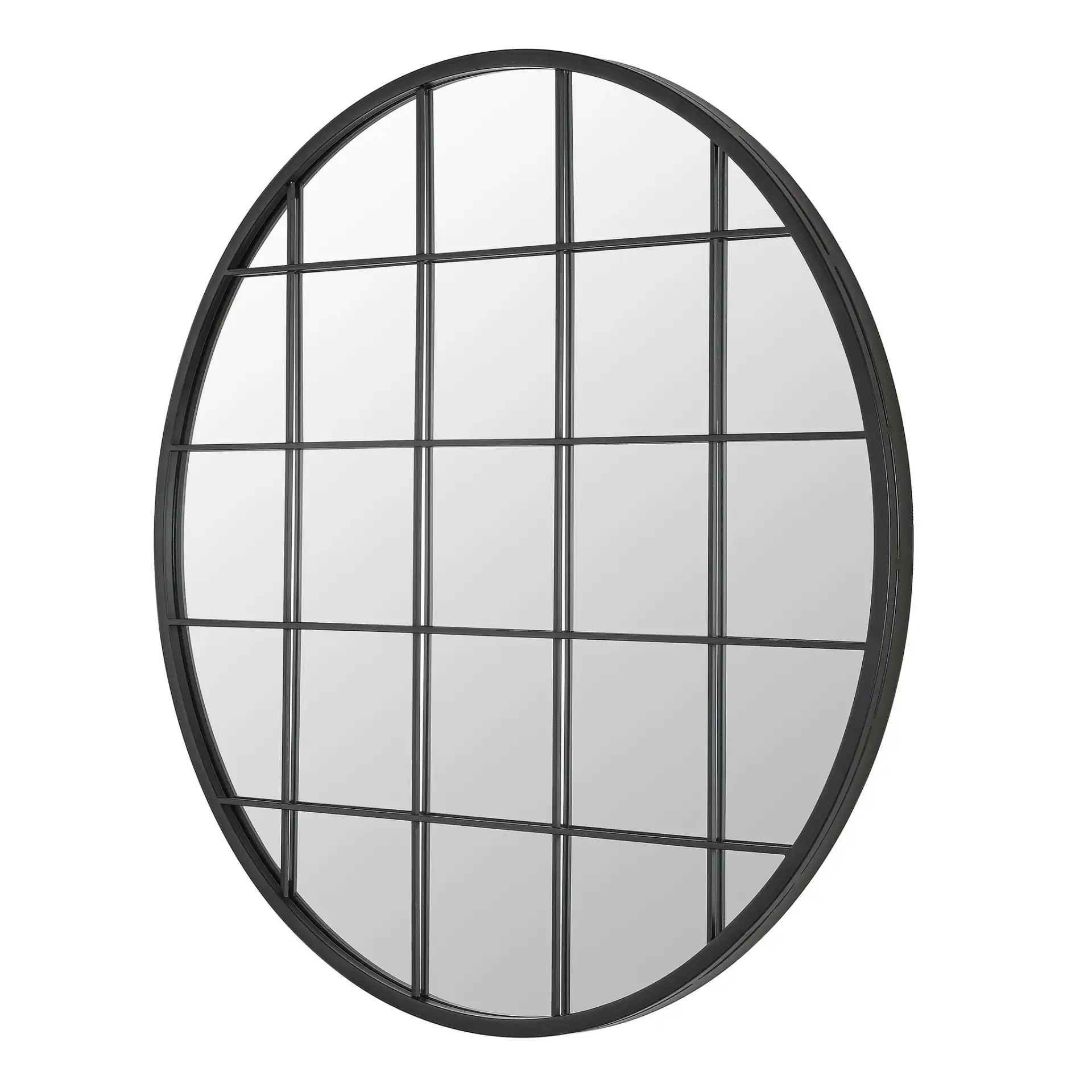 Simmie 32" Mirror in Black, detail view