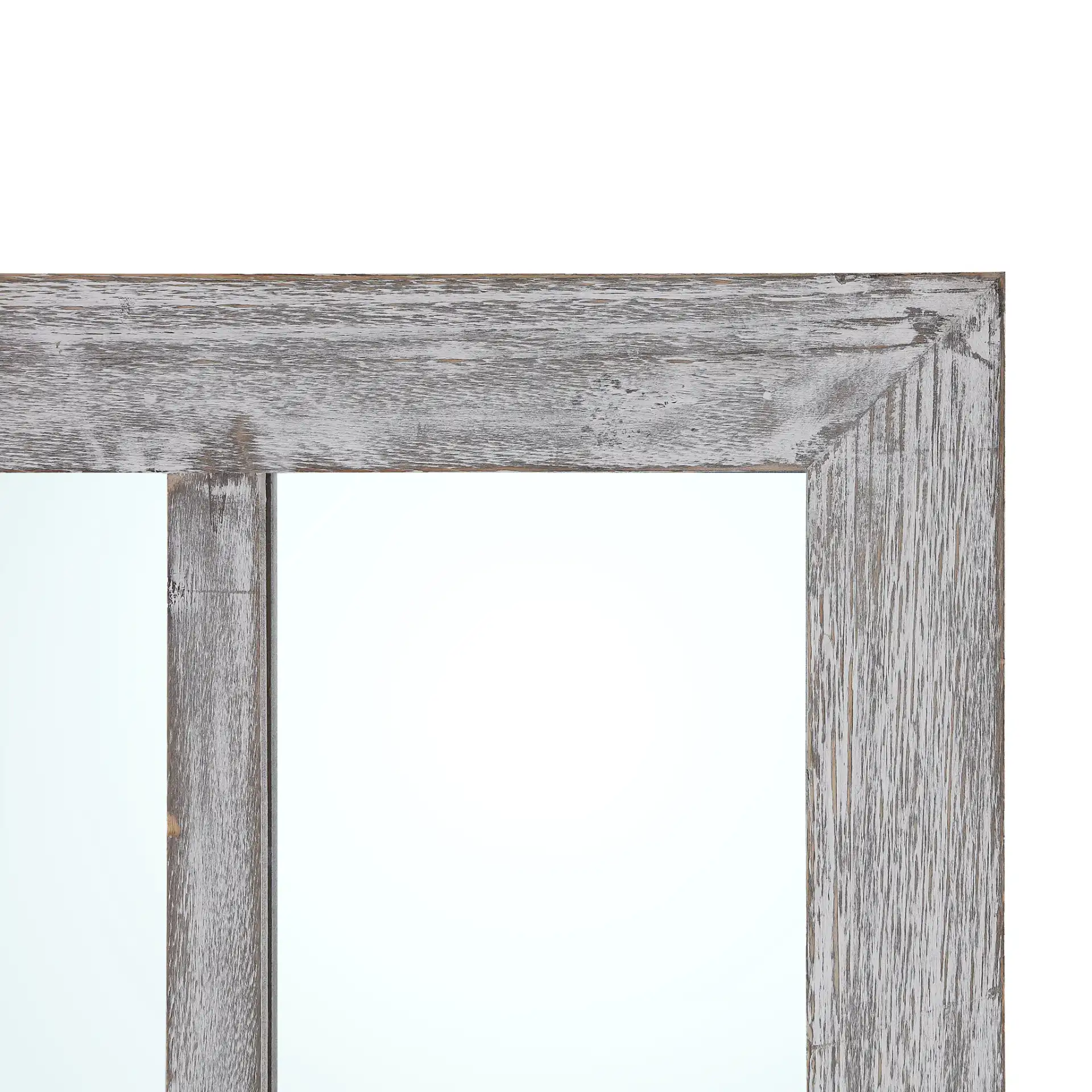 Lonsa 24" Mirror in Gray in a styled room