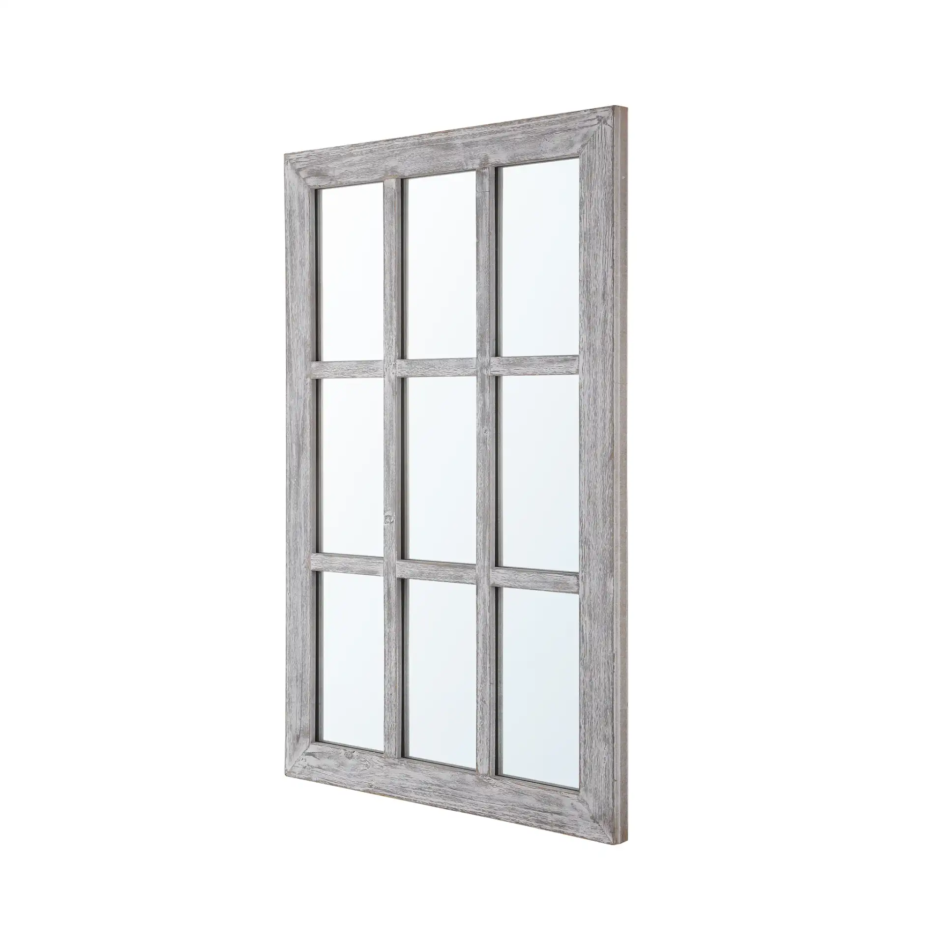 Lonsa 24" Mirror in Gray, detail view