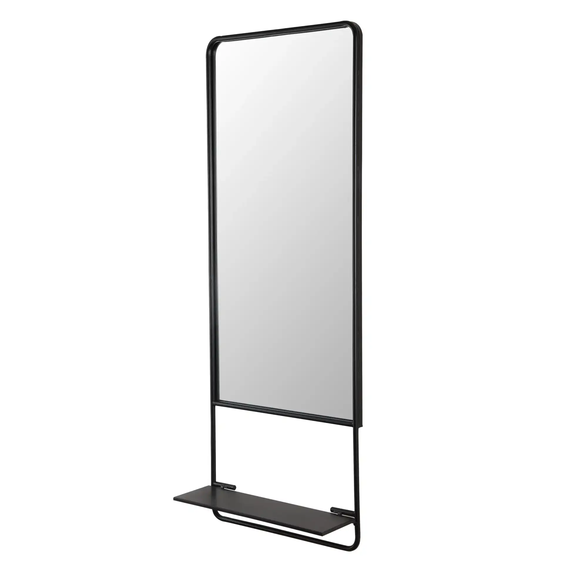 Trinsy Mirror in Black, detail view