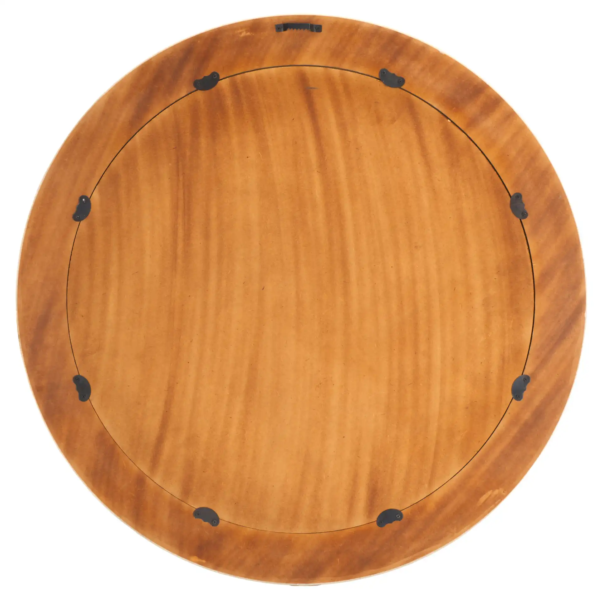 Sabi Mirror in Antique Ivory / Faux Bone, detail view