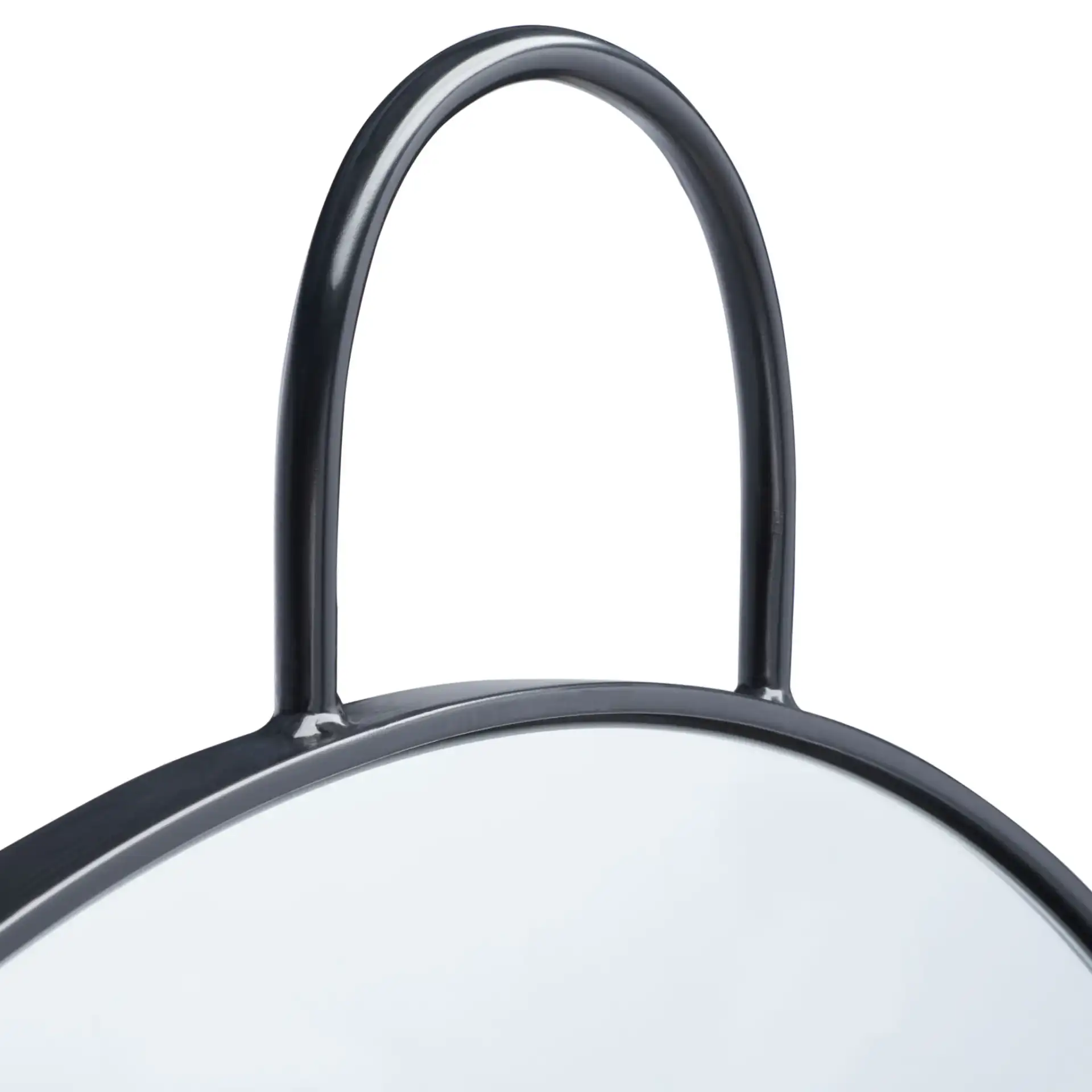 Carlisi 36" Mirror in Black in a styled room