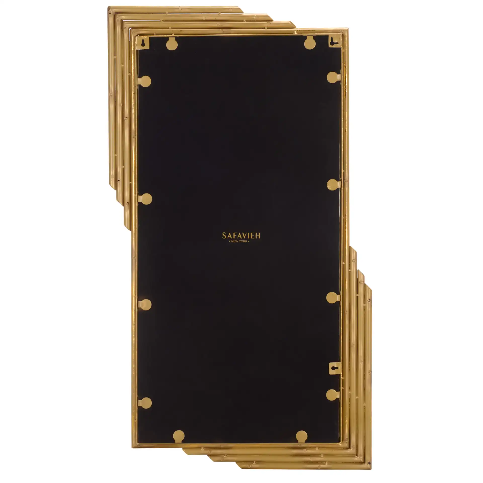 Trenla Mirror in Gold Foil, detail view