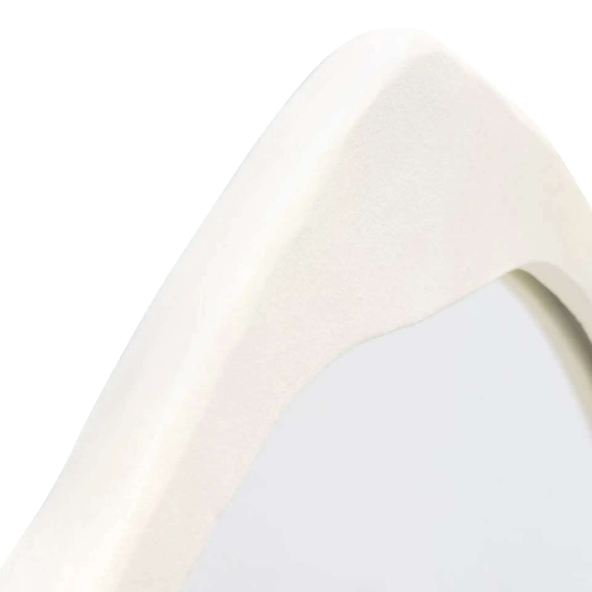 Sayori Mirror in Ivory in a styled room