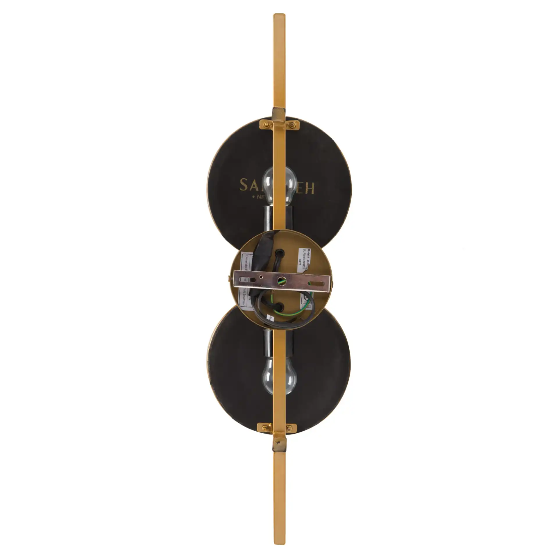 Ileva 7" Wall Decor in Gold, detail view
