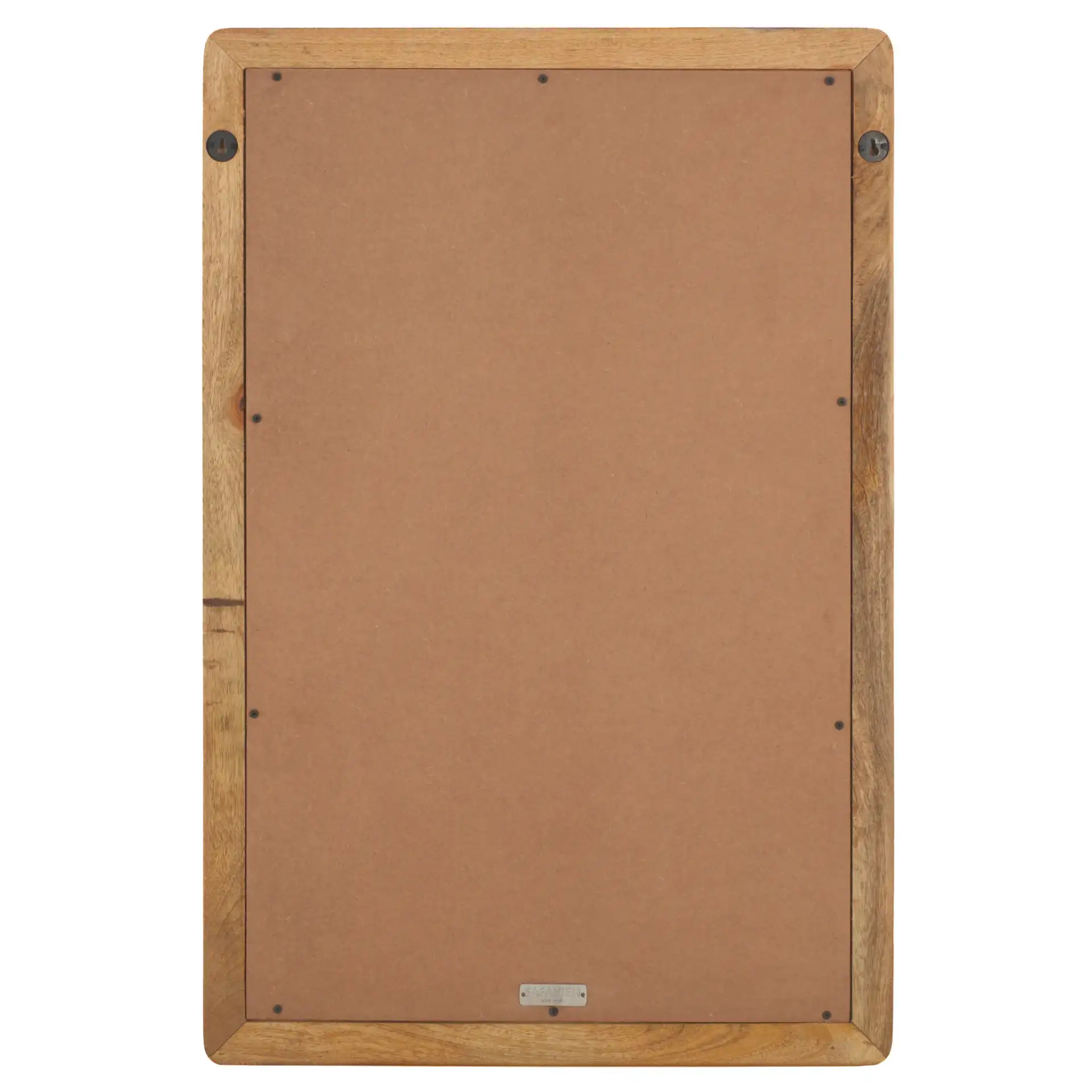 Melody 24-Inch Mirror in Natural, detail view