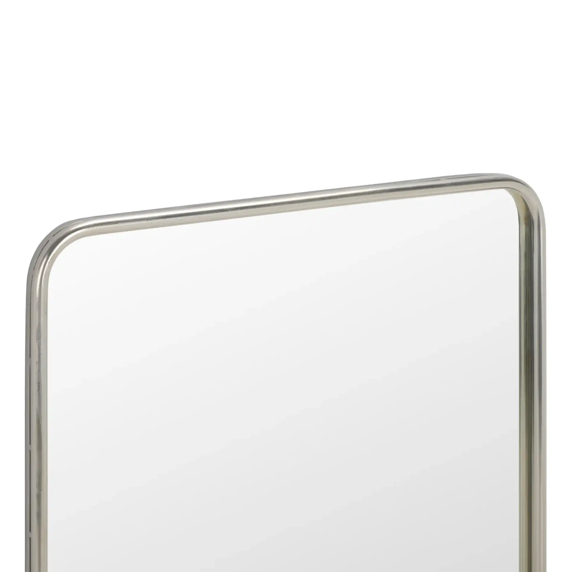 Base 24-Inch Mirror in Chrome in a styled room